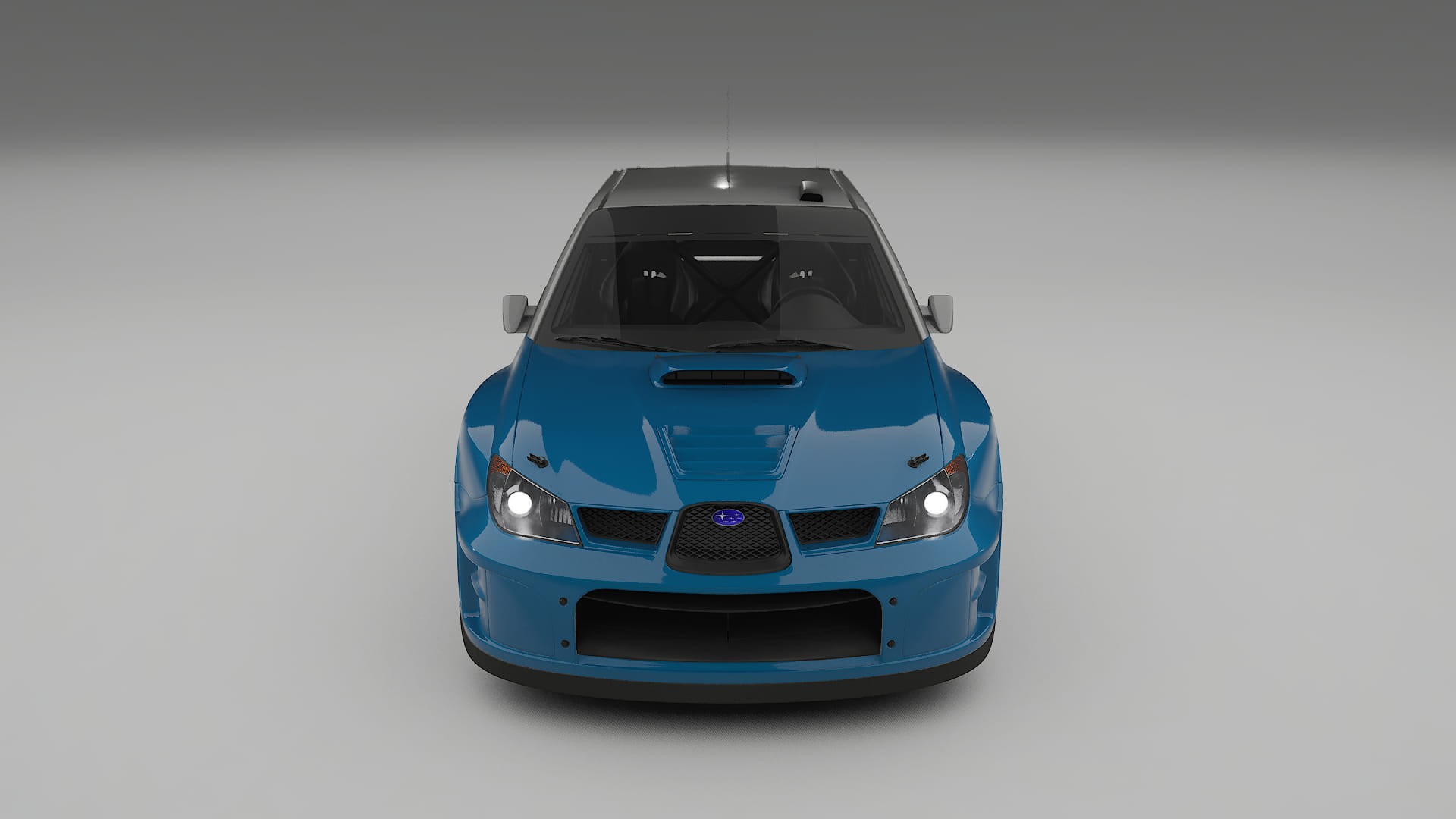 Pellicola Protettiva per Vernice Subaru Impreza WRC GD | CrystalGuard TPU Trasparente PPF Kit di Protezione Frontale