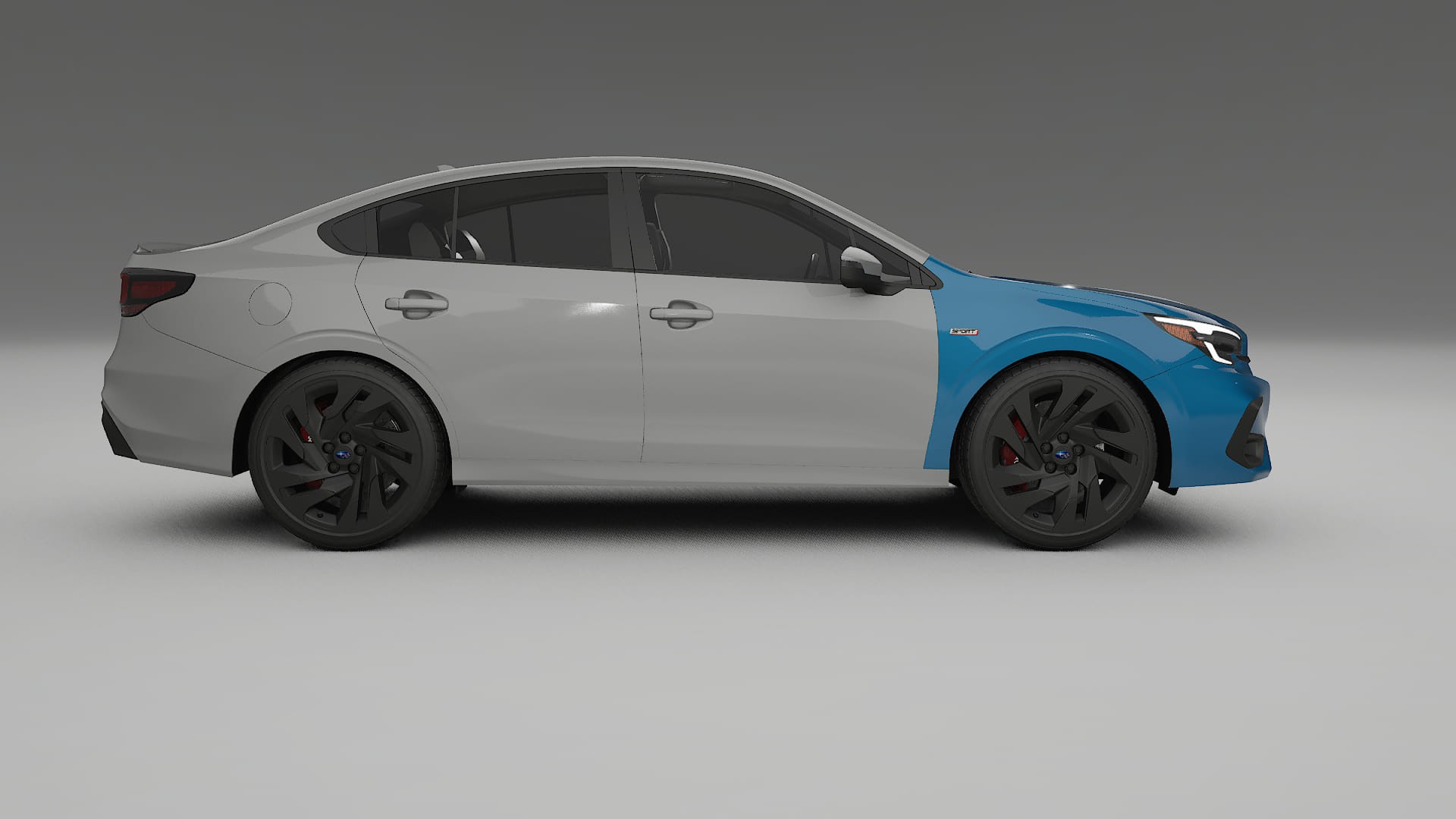 Pellicola Protettiva per Vernice Subaru Legacy BW | CrystalGuard TPU Trasparente PPF Kit di Protezione Frontale