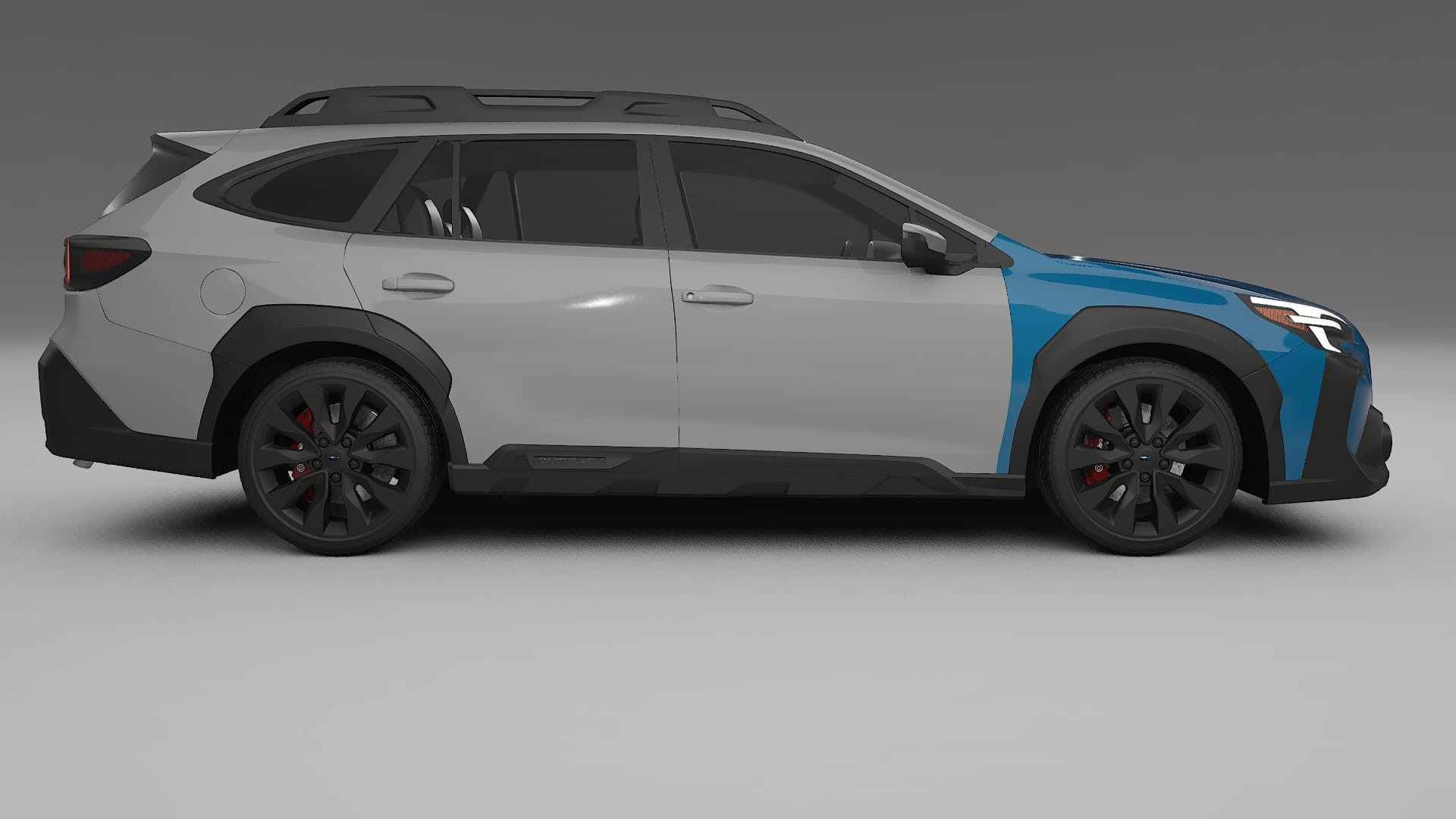 Pellicola Protettiva per Vernice Subaru Outback VI BS facelift LCI | CrystalGuard TPU Trasparente PPF Kit di Protezione Frontale