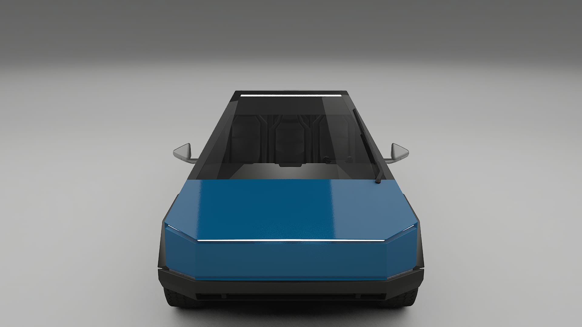 Pellicola Protettiva per Vernice Tesla Cybertruck | CrystalGuard TPU Trasparente PPF Kit di Protezione Frontale