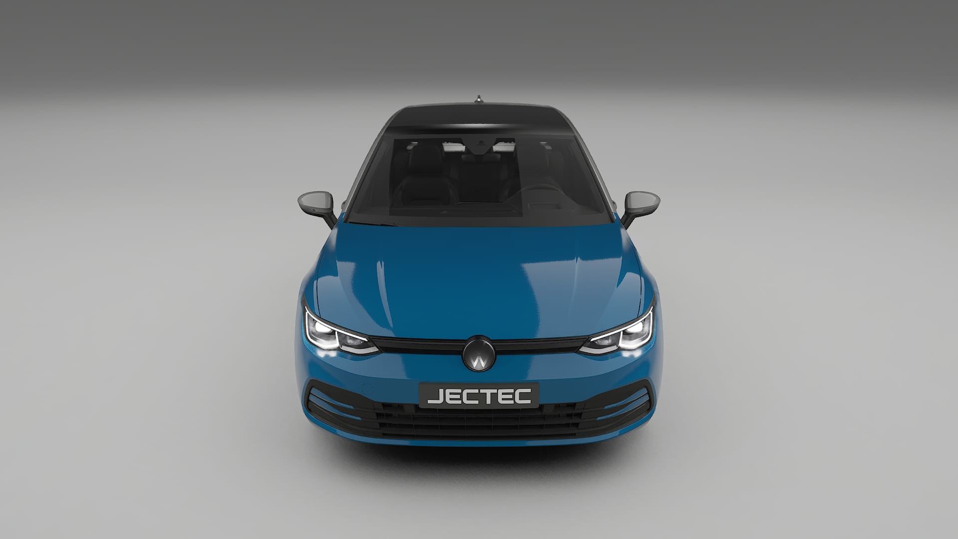 Pellicola Protettiva per Vernice VW Golf Mk8 | CrystalGuard TPU Trasparente PPF Kit di Protezione Frontale