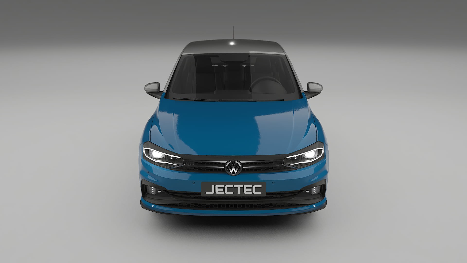 Pellicola Protettiva per Vernice VW Polo GTI VI | CrystalGuard TPU Trasparente PPF Kit di Protezione Frontale