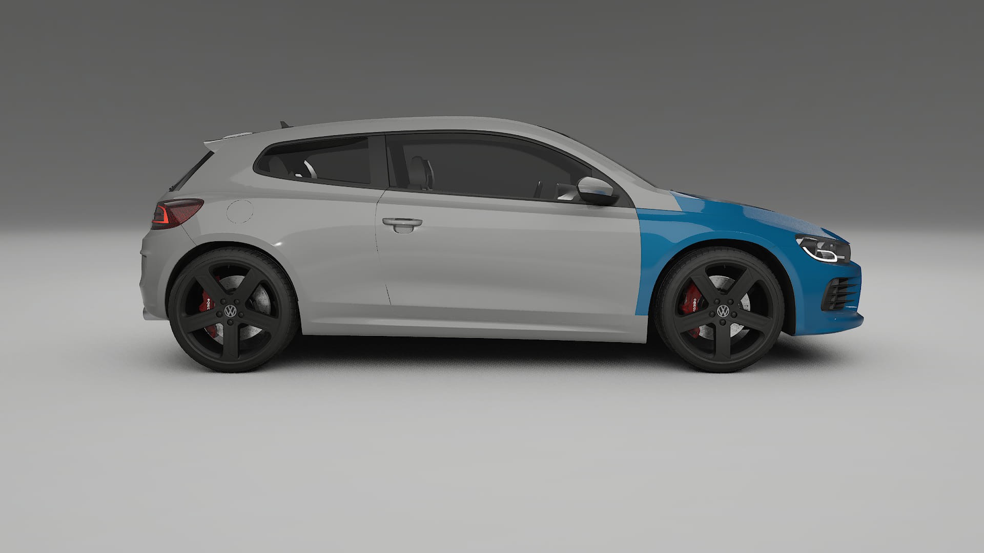 Pellicola Protettiva per Vernice VW Scirocco R III | CrystalGuard TPU Trasparente PPF Kit di Protezione Frontale