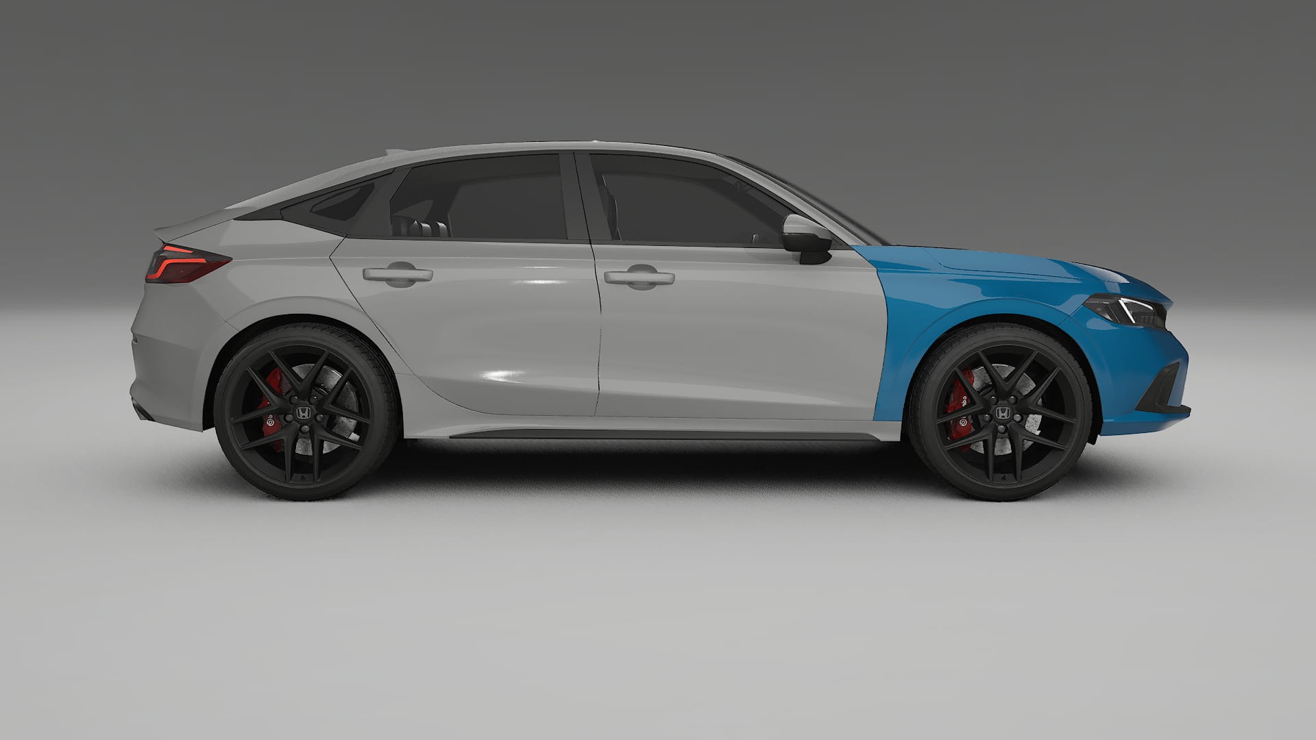 Pellicola Protettiva per Vernice Honda Civic hatchback | CrystalGuard TPU Trasparente PPF Kit di Protezione Frontale