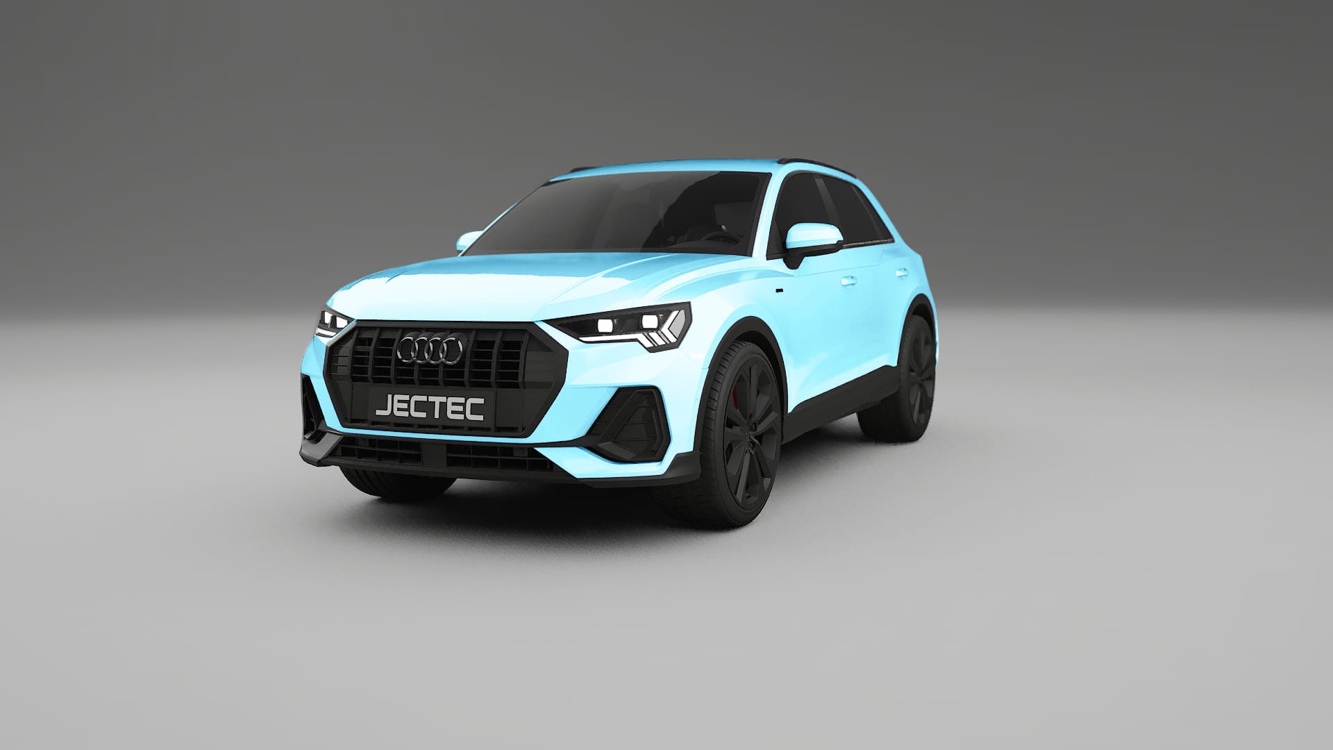 Pellicola Protettiva per Vernice Audi Q3 S-Line F3 | Kit Completo CrystalGuard PPF Trasparente Pretagliato