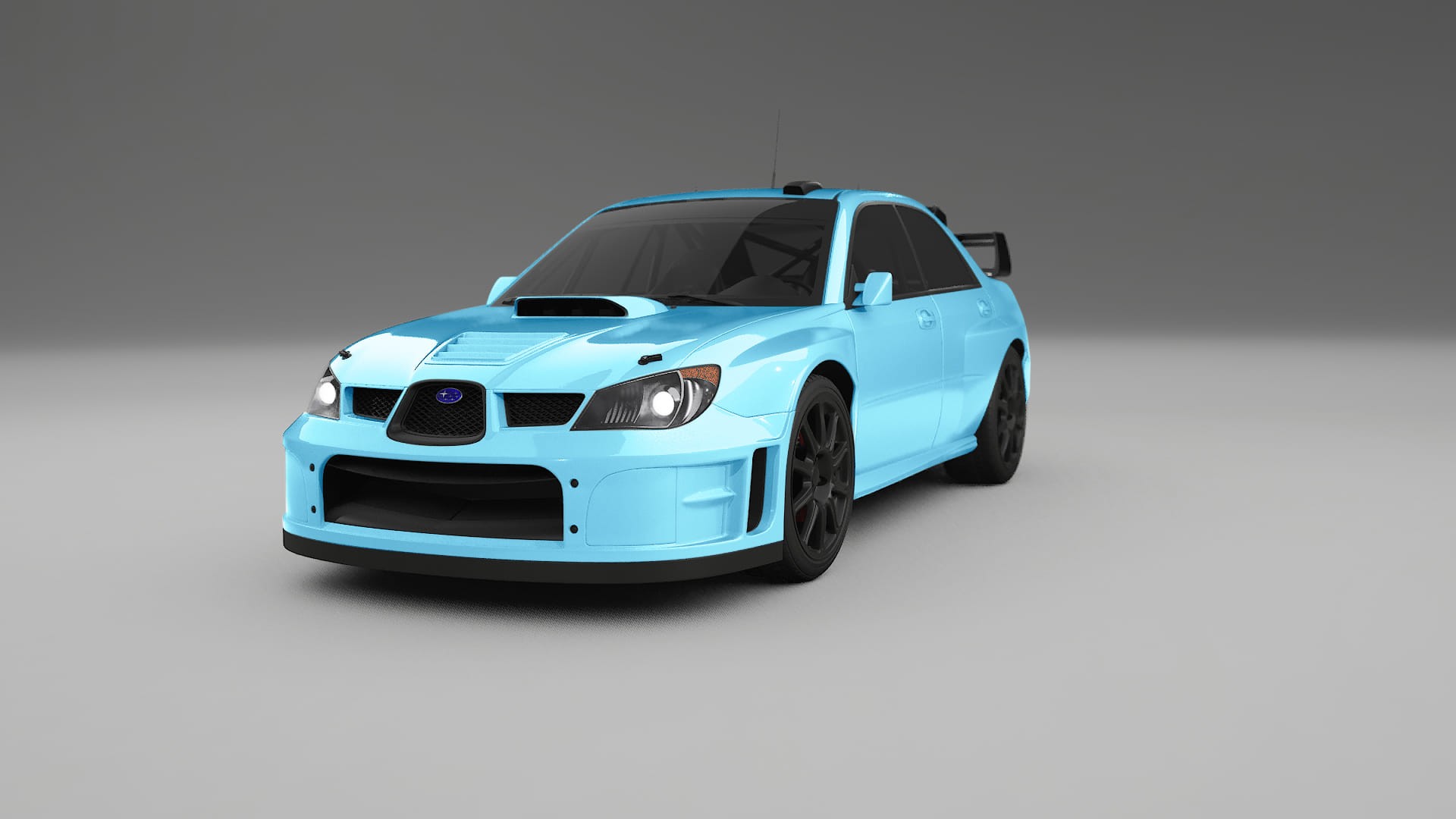 Pellicola Protettiva per Vernice Subaru Impreza WRC GD | Kit Completo CrystalGuard PPF Trasparente Pretagliato