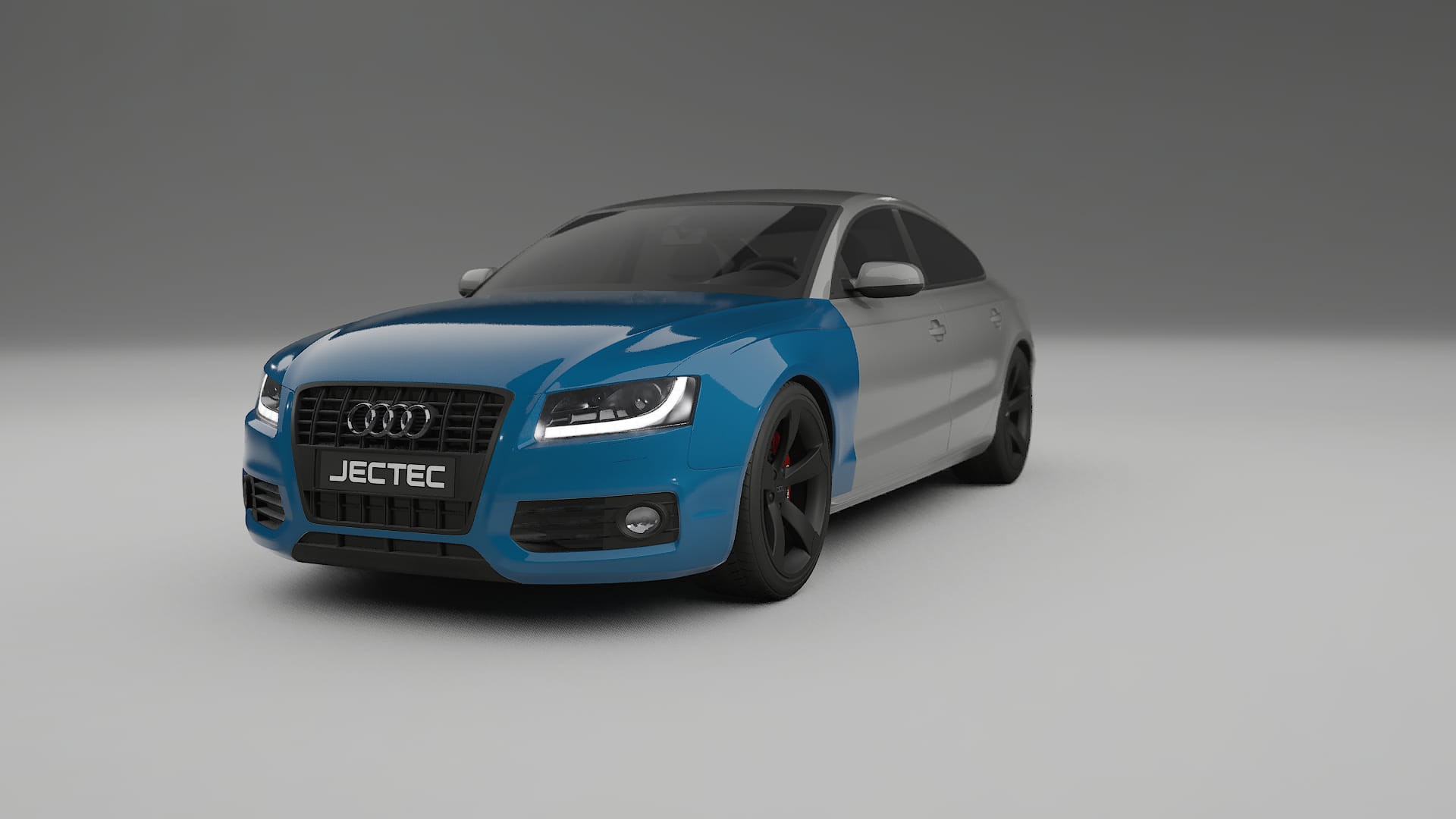 Pellicola Protettiva per Vernice Audi A5 8T Sportback prefacelift | Kit Completo CrystalGuard PPF Trasparente Pretagliato