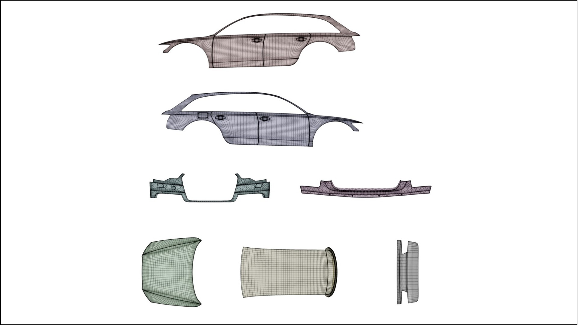 Pellicola Protettiva per Vernice Audi A6 Allroad C7 prefacelift | Kit Completo CrystalGuard PPF Trasparente Pretagliato