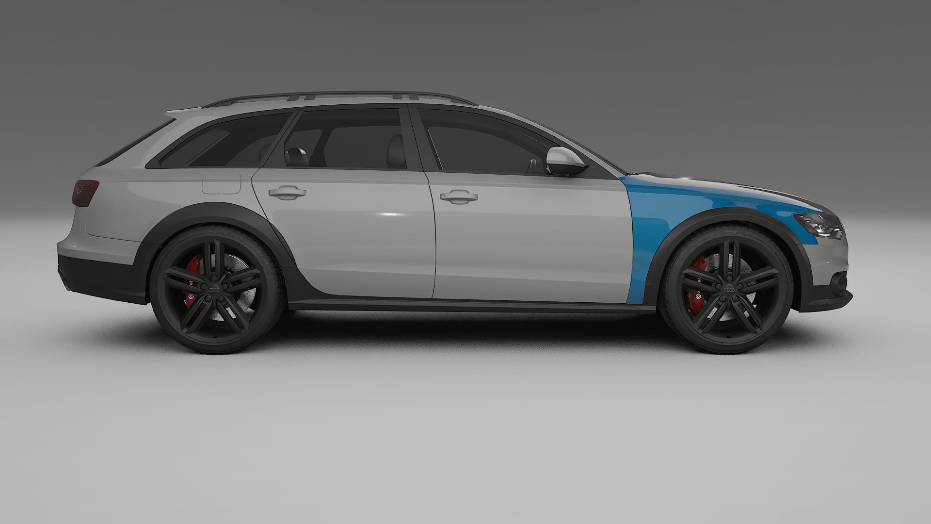 Pellicola Protettiva per Vernice Audi A6 Allroad C7 prefacelift | Kit Completo CrystalGuard PPF Trasparente Pretagliato