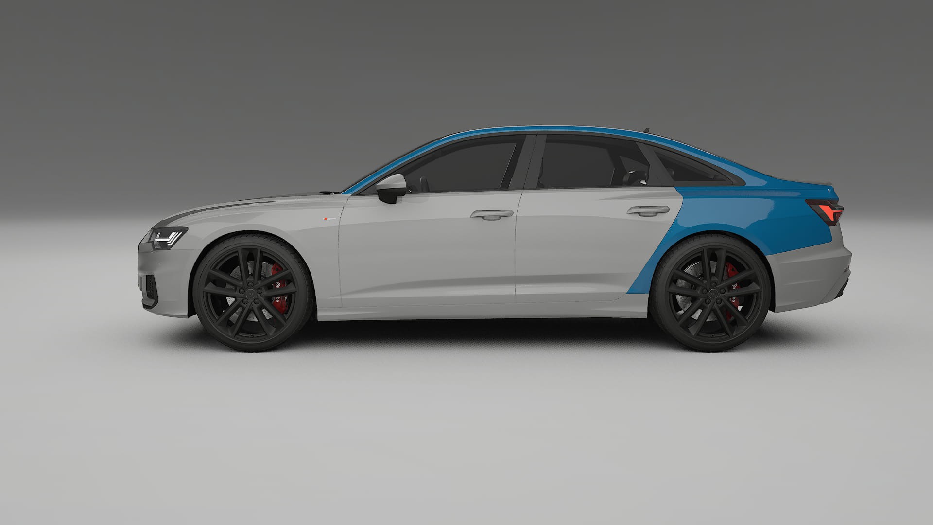 Pellicola Protettiva per Vernice Audi A6 S-Line C8 | Kit Completo CrystalGuard PPF Trasparente Pretagliato