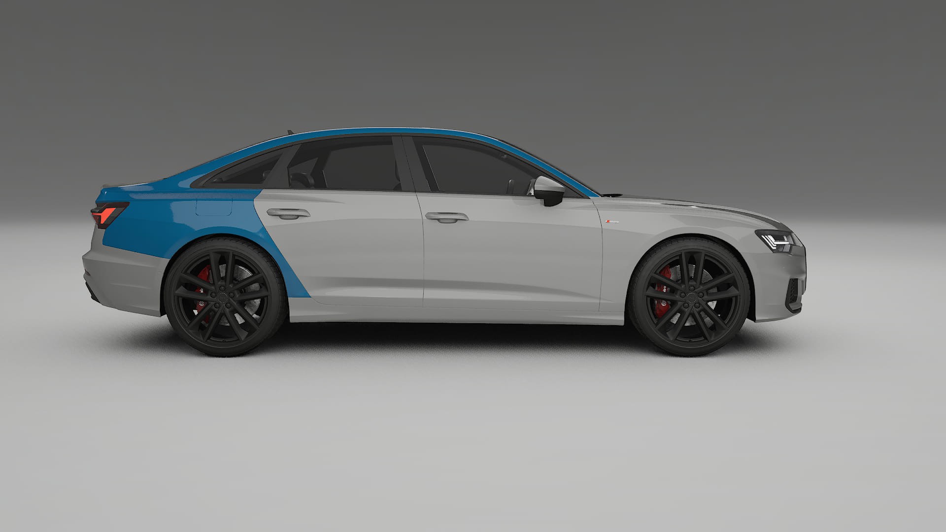 Pellicola Protettiva per Vernice Audi A6 S-Line C8 | Kit Completo CrystalGuard PPF Trasparente Pretagliato