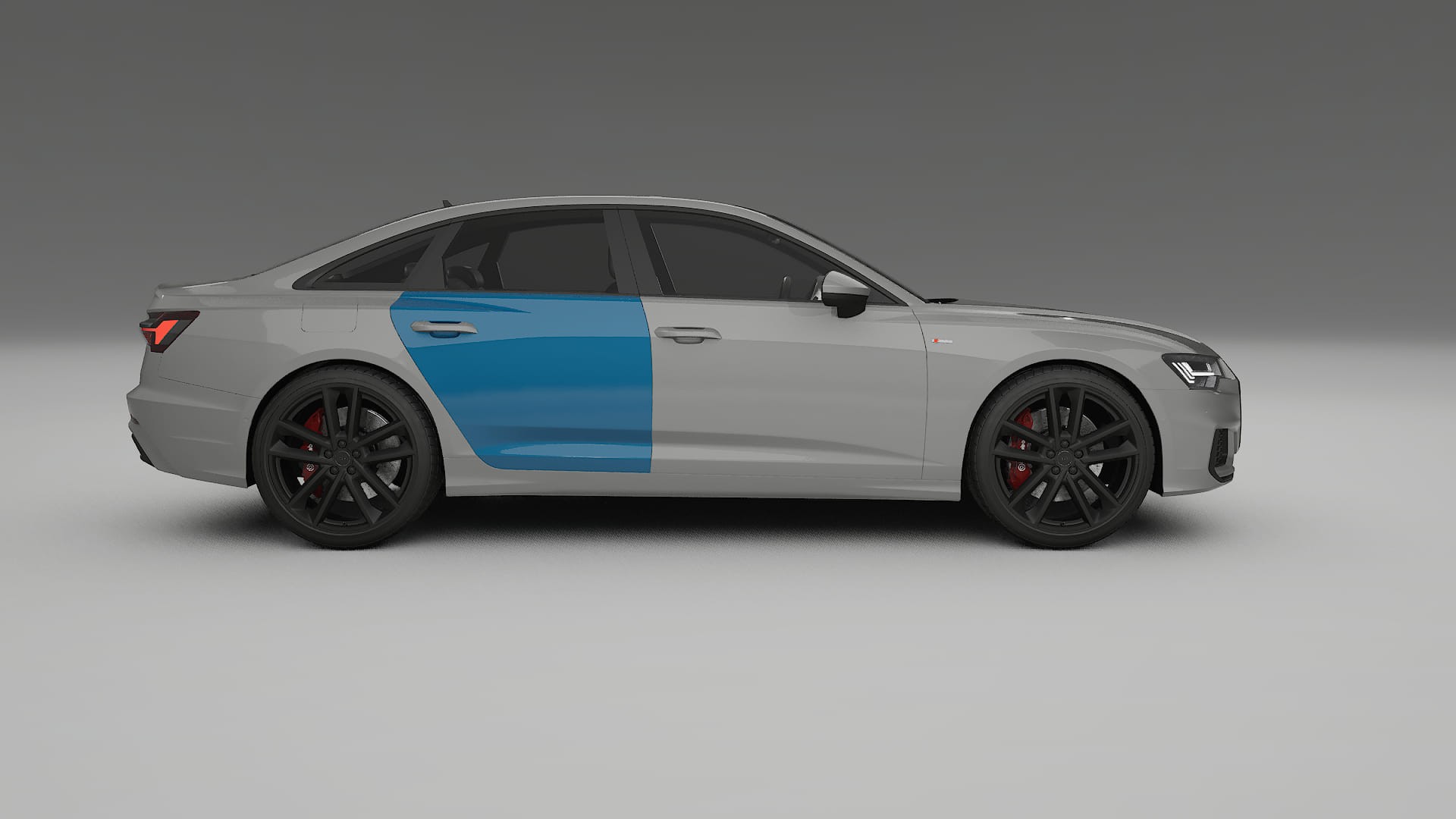 Pellicola Protettiva per Vernice Audi A6 S-Line C8 | Kit Completo CrystalGuard PPF Trasparente Pretagliato