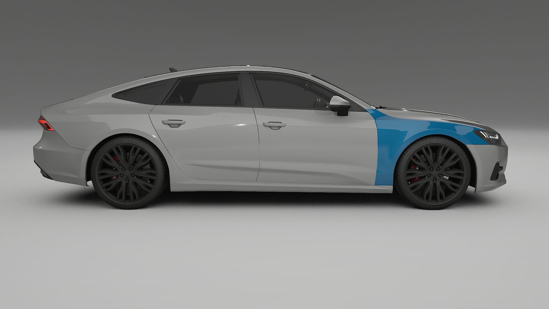 Pellicola Protettiva per Vernice Audi A7 C8 Sportback prefacelift | Kit Completo CrystalGuard PPF Trasparente Pretagliato
