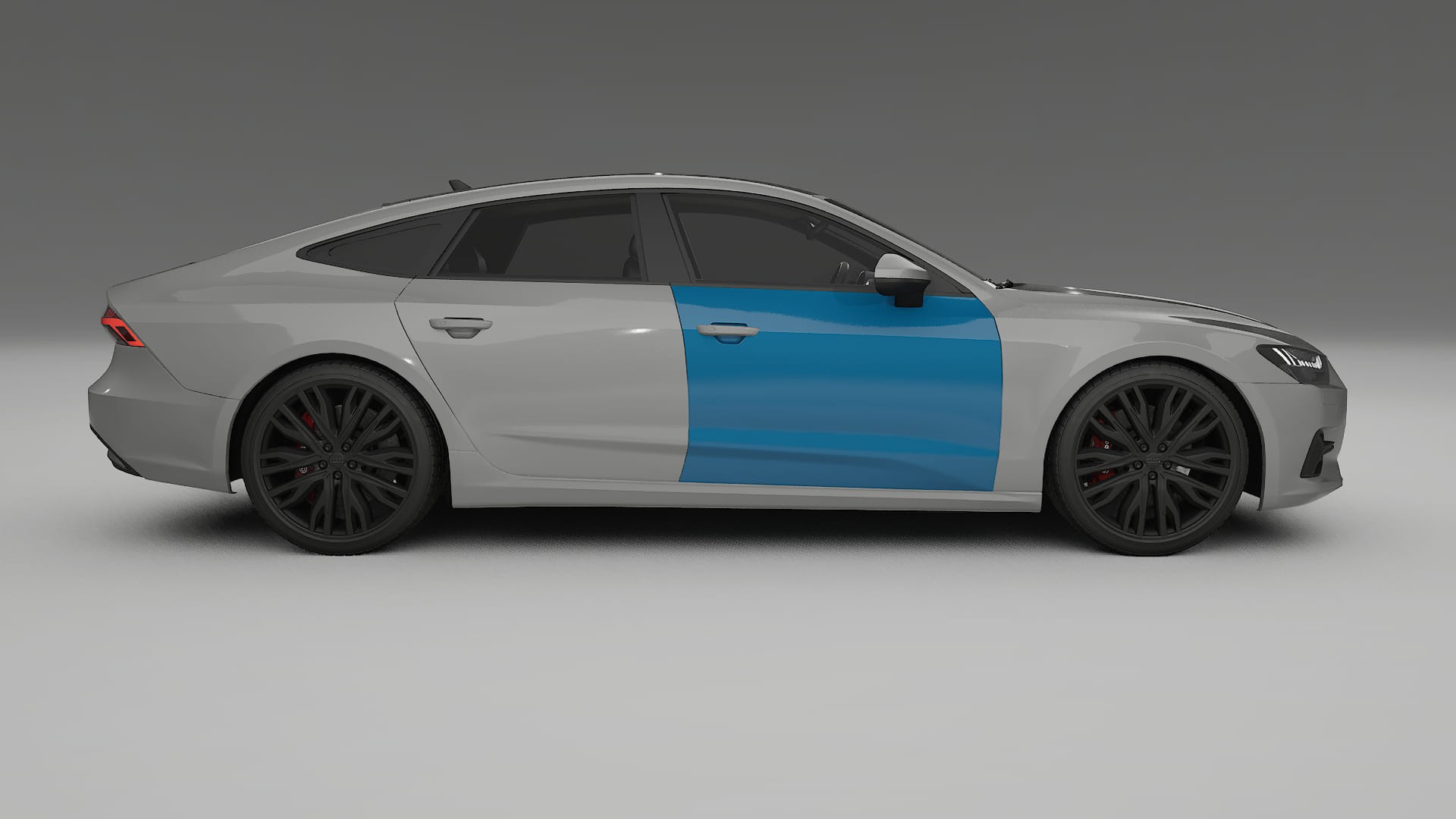 Pellicola Protettiva per Vernice Audi A7 C8 Sportback prefacelift | Kit Completo CrystalGuard PPF Trasparente Pretagliato