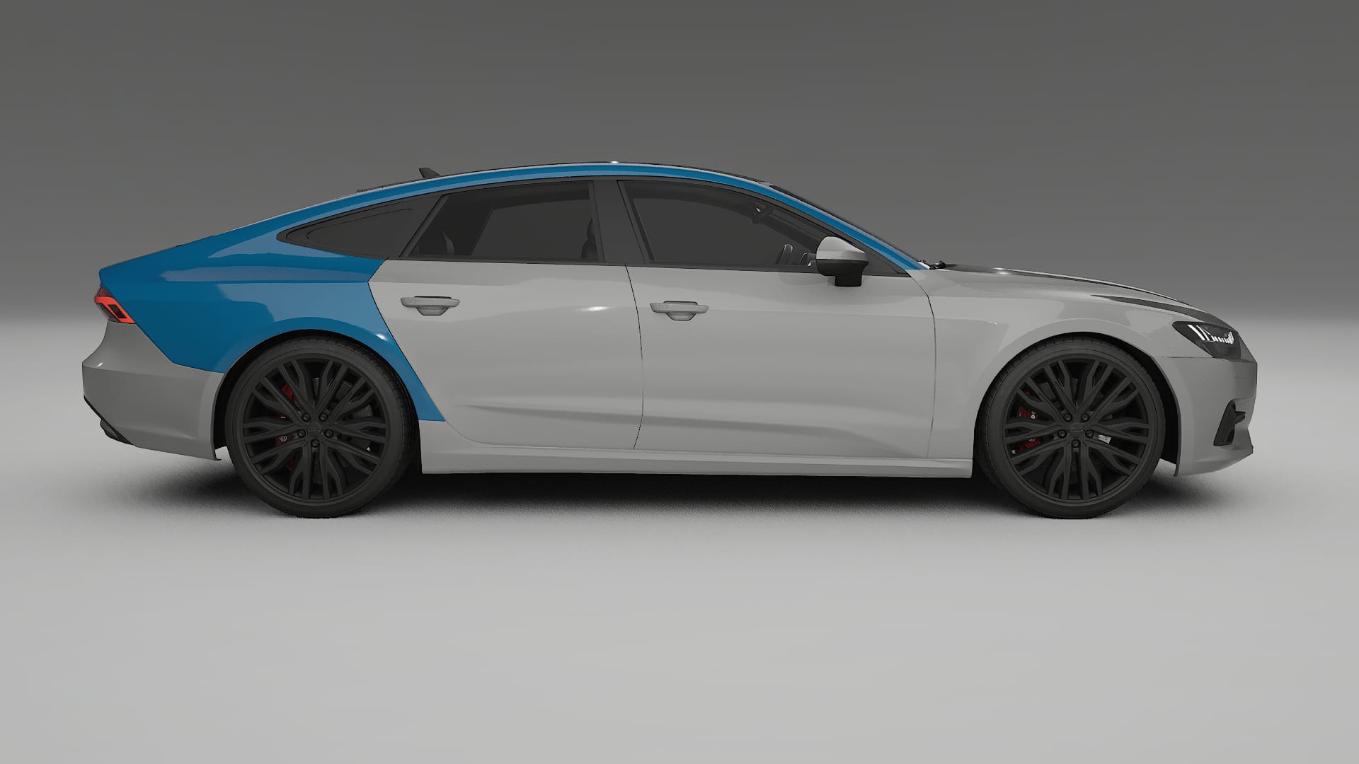 Pellicola Protettiva per Vernice Audi A7 C8 Sportback prefacelift | Kit Completo CrystalGuard PPF Trasparente Pretagliato