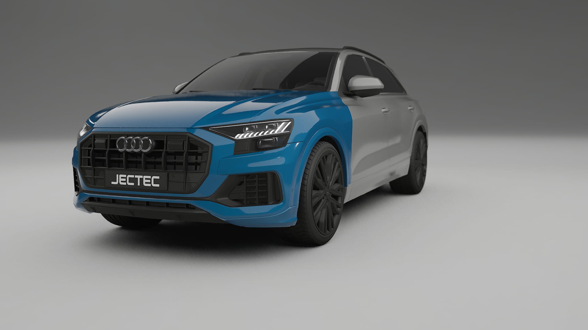 Pellicola Protettiva per Vernice Audi Q8 F1 prefacelift | Kit Completo CrystalGuard PPF Trasparente Pretagliato