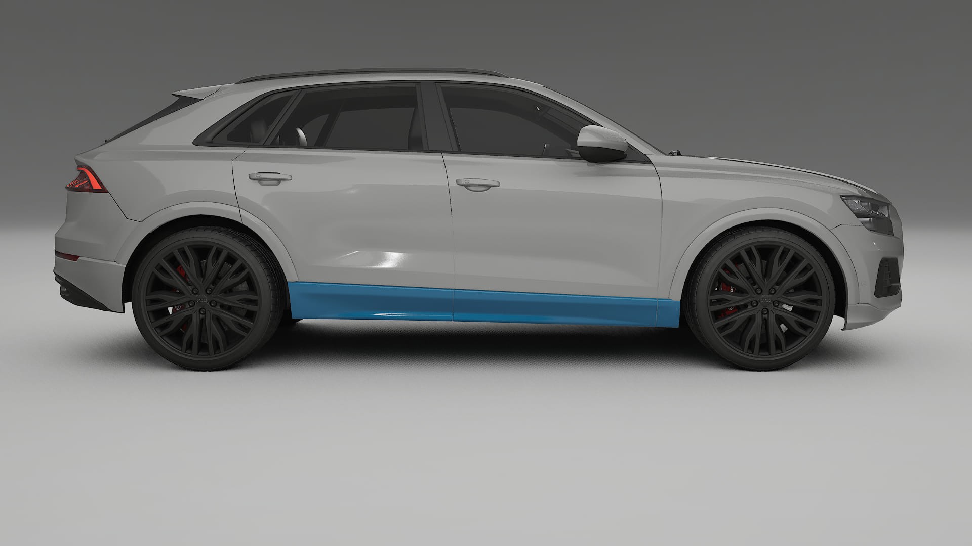 Pellicola Protettiva per Vernice Audi Q8 F1 prefacelift | Kit Completo CrystalGuard PPF Trasparente Pretagliato