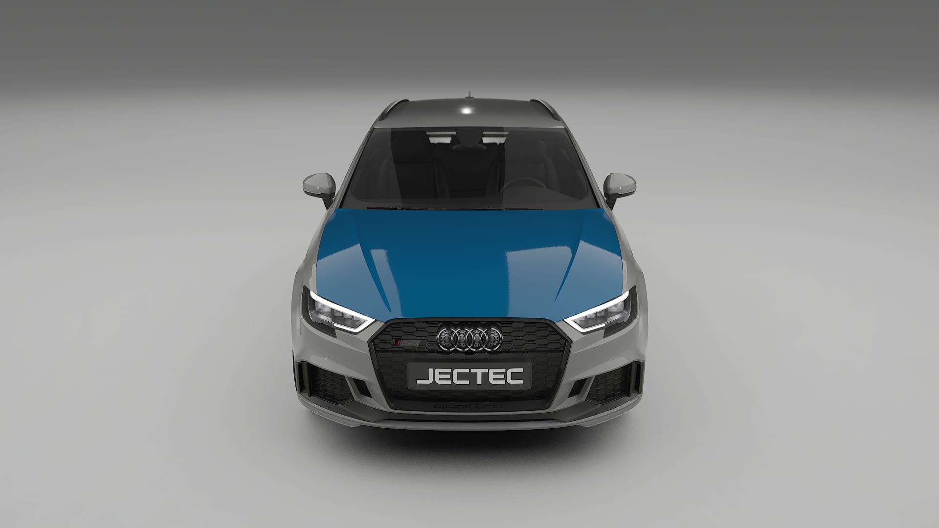 Pellicola Protettiva per Vernice Audi RS3 Sportback 8V facelift | Kit Completo CrystalGuard PPF Trasparente Pretagliato