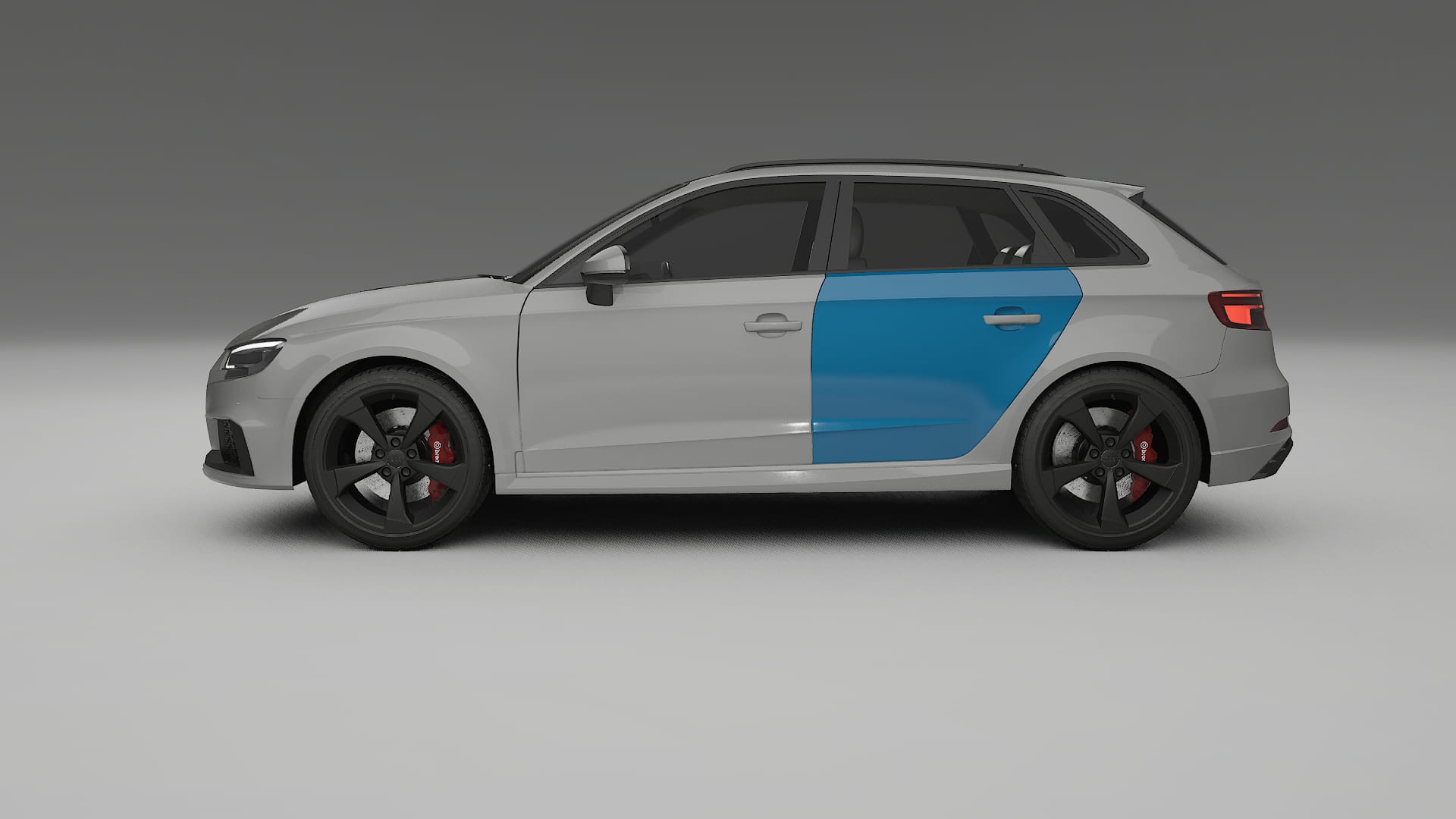 Pellicola Protettiva per Vernice Audi RS3 Sportback 8V facelift | Kit Completo CrystalGuard PPF Trasparente Pretagliato