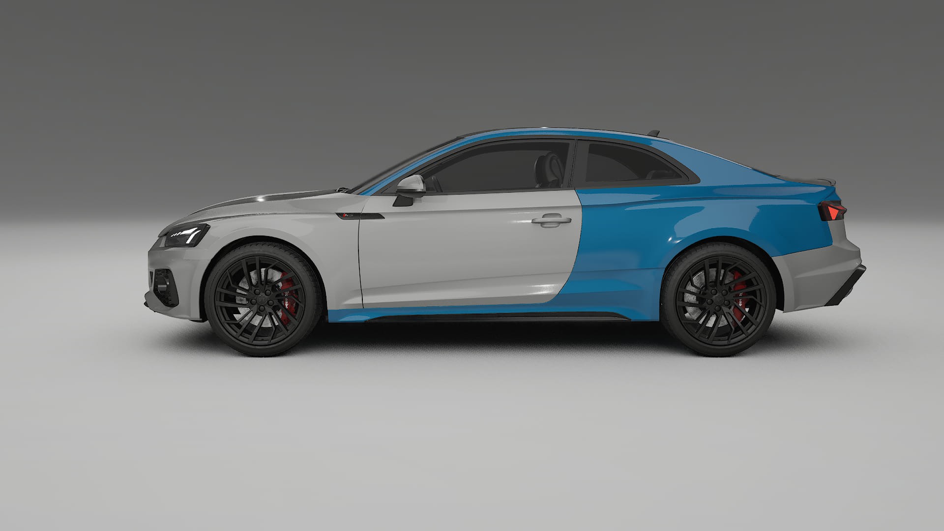 Pellicola Protettiva per Vernice Audi RS5 coupe B9 facelift | Kit Completo CrystalGuard PPF Trasparente Pretagliato