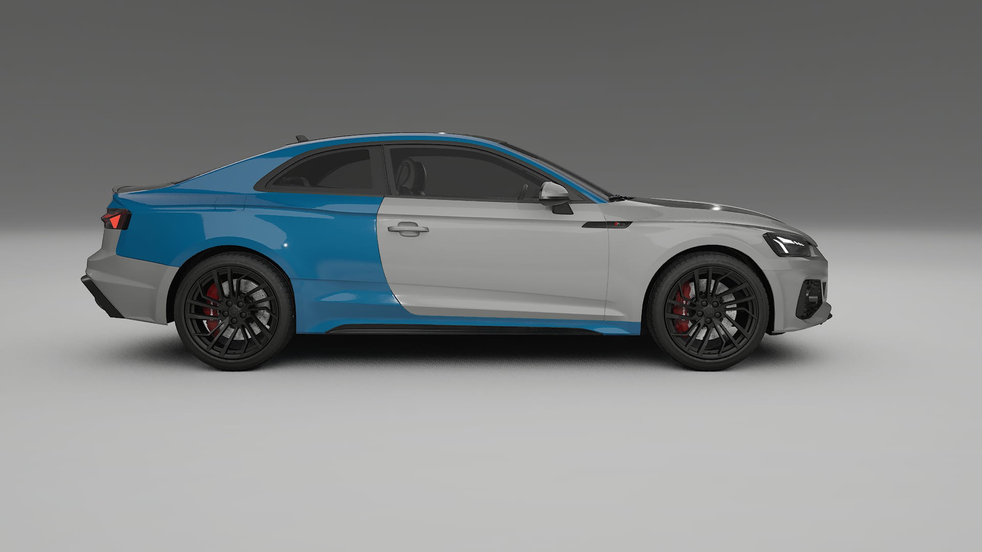 Pellicola Protettiva per Vernice Audi RS5 coupe B9 facelift | Kit Completo CrystalGuard PPF Trasparente Pretagliato