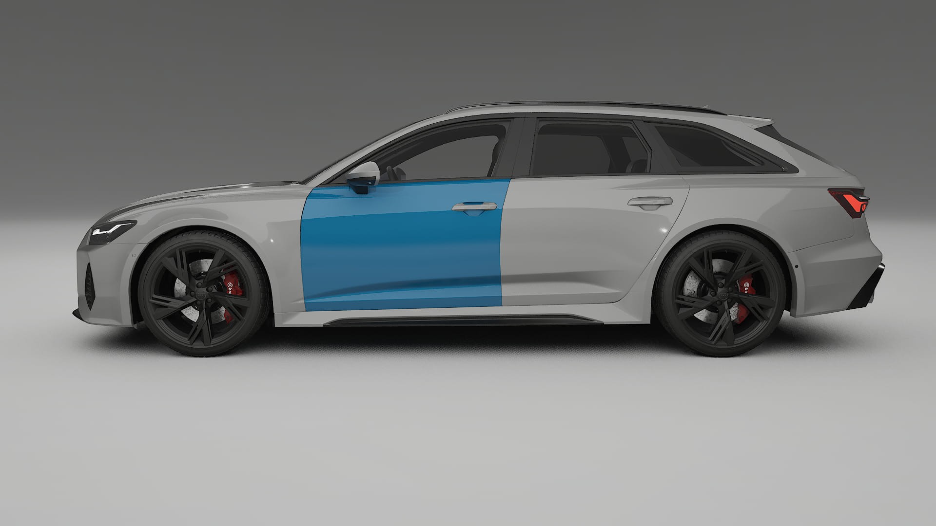Pellicola Protettiva per Vernice Audi RS6 Avant C8 facelift | Kit Completo CrystalGuard PPF Trasparente Pretagliato