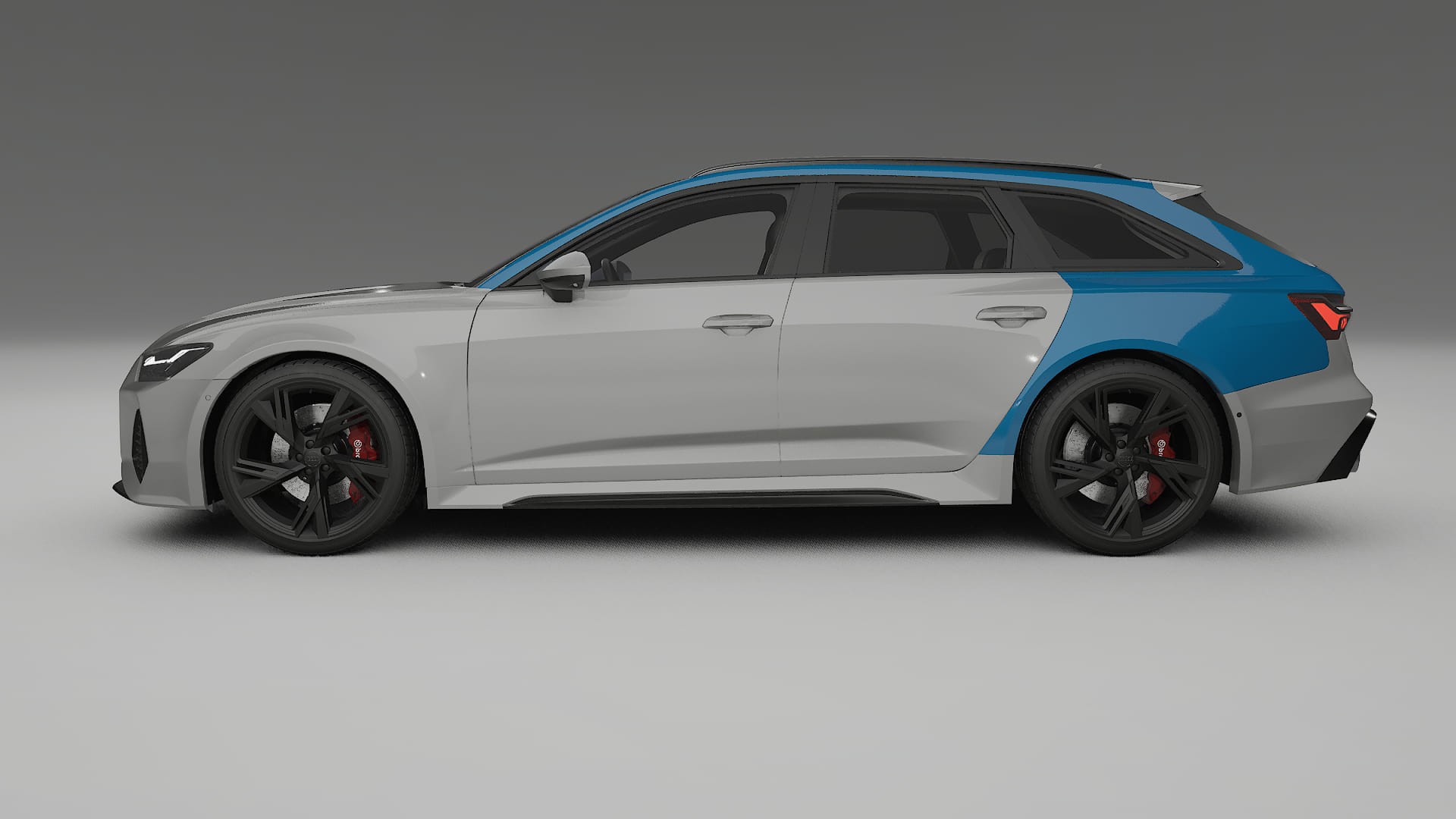 Pellicola Protettiva per Vernice Audi RS6 Avant C8 facelift | Kit Completo CrystalGuard PPF Trasparente Pretagliato