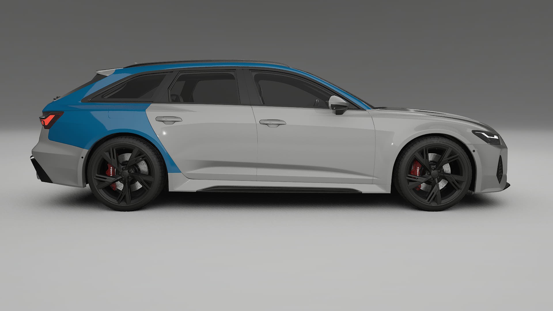 Pellicola Protettiva per Vernice Audi RS6 Avant C8 facelift | Kit Completo CrystalGuard PPF Trasparente Pretagliato