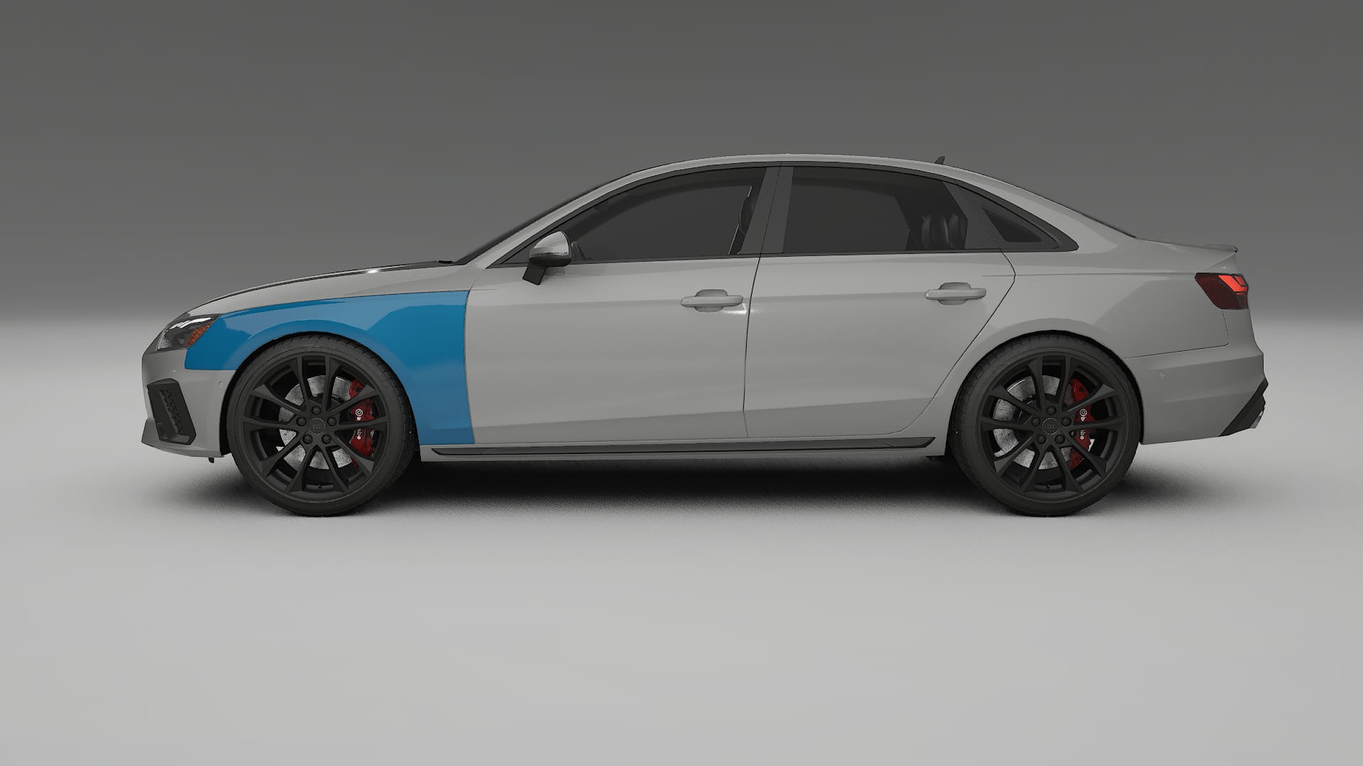 Pellicola Protettiva per Vernice Audi S4 berlina B9 facelift | Kit Completo CrystalGuard PPF Trasparente Pretagliato