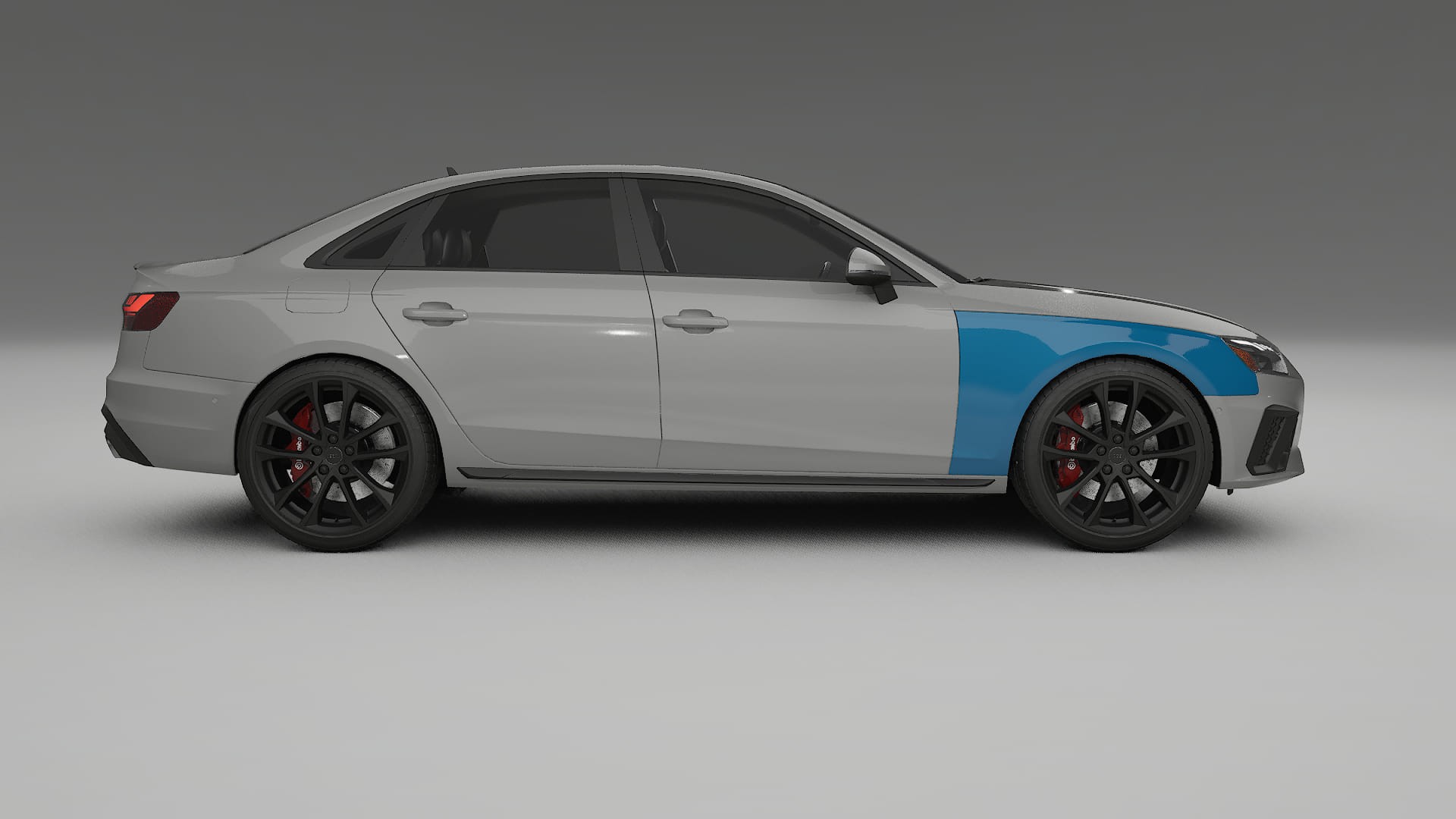 Pellicola Protettiva per Vernice Audi S4 berlina B9 facelift | Kit Completo CrystalGuard PPF Trasparente Pretagliato