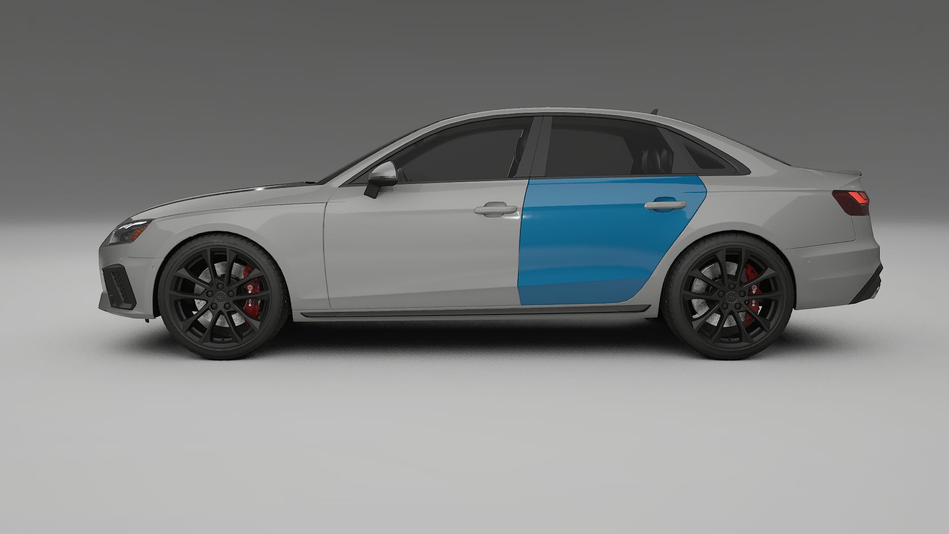 Pellicola Protettiva per Vernice Audi S4 berlina B9 facelift | Kit Completo CrystalGuard PPF Trasparente Pretagliato