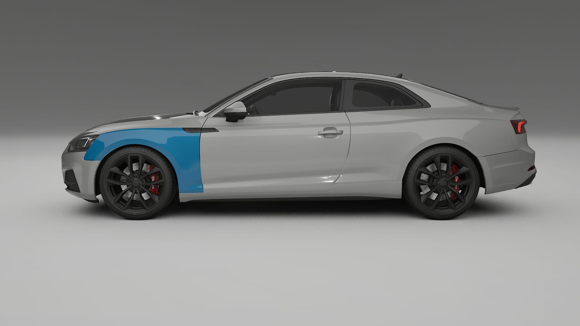 Pellicola Protettiva per Vernice Audi S5 B9 prefacelift | Kit Completo CrystalGuard PPF Trasparente Pretagliato