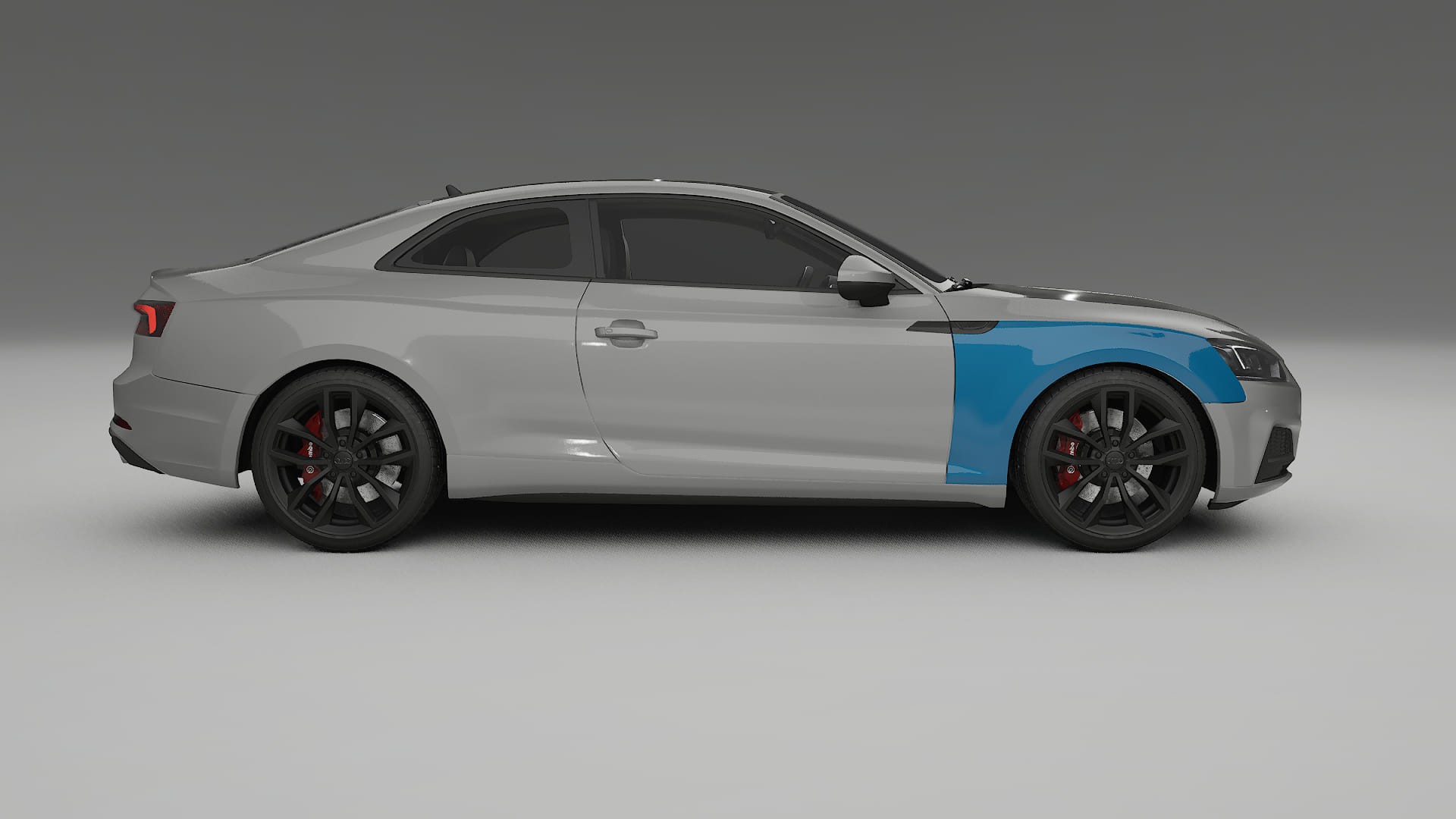 Pellicola Protettiva per Vernice Audi S5 B9 prefacelift | Kit Completo CrystalGuard PPF Trasparente Pretagliato