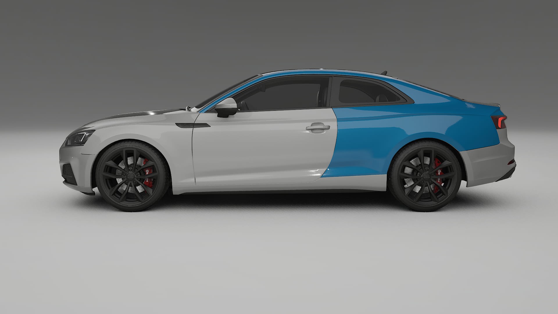 Pellicola Protettiva per Vernice Audi S5 B9 prefacelift | Kit Completo CrystalGuard PPF Trasparente Pretagliato