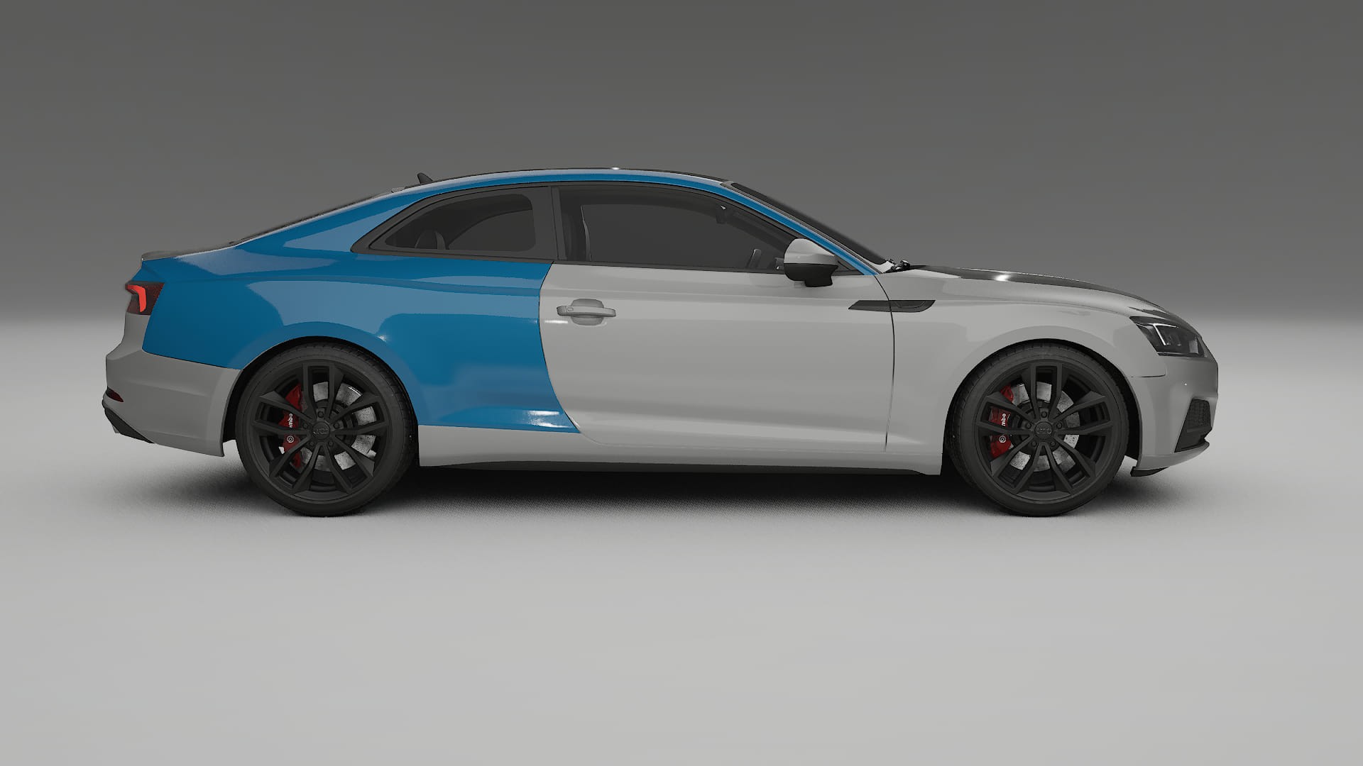 Pellicola Protettiva per Vernice Audi S5 B9 prefacelift | Kit Completo CrystalGuard PPF Trasparente Pretagliato