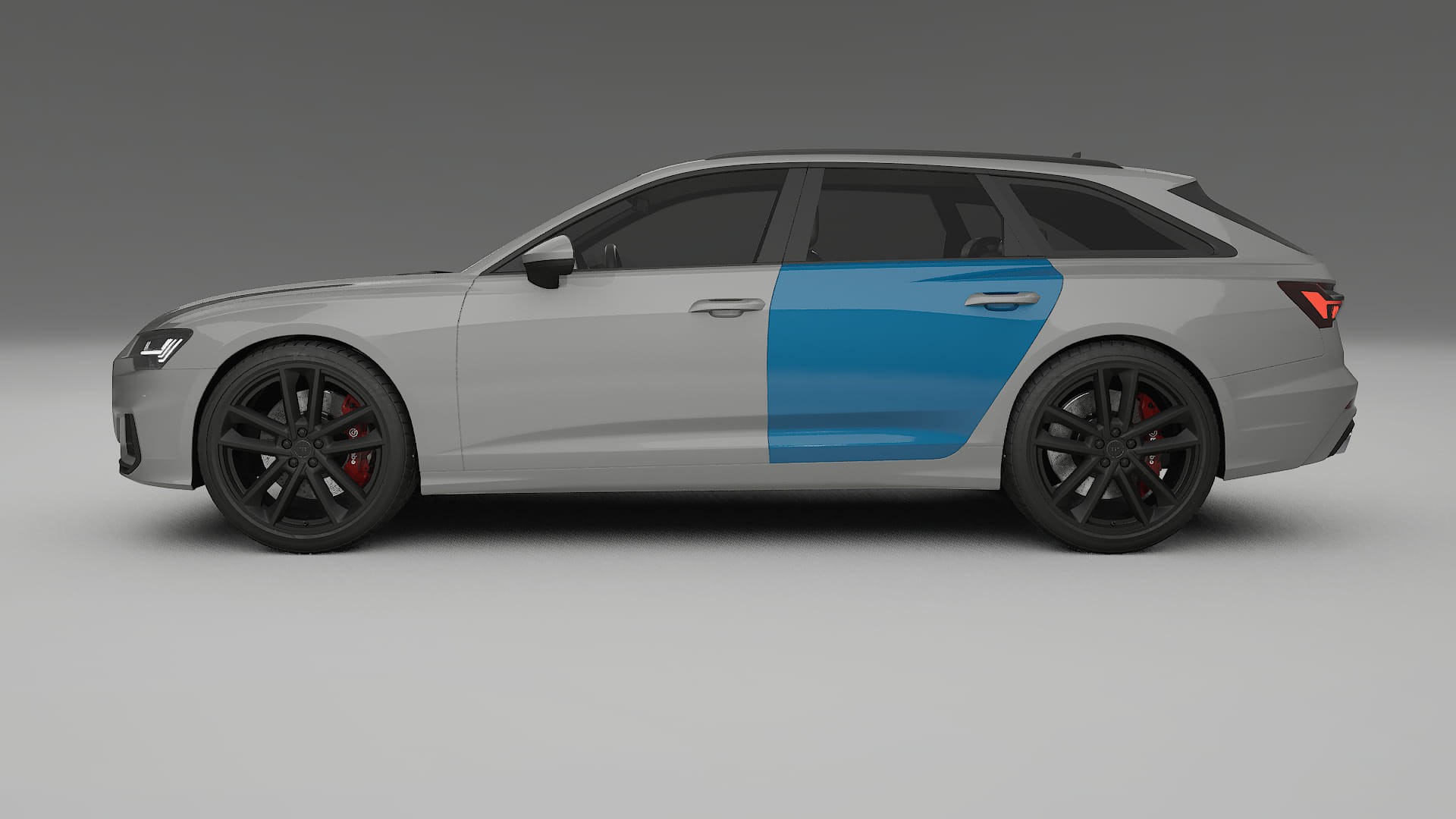 Pellicola Protettiva per Vernice Audi S6 Avant prefacelift C8 | Kit Completo CrystalGuard PPF Trasparente Pretagliato