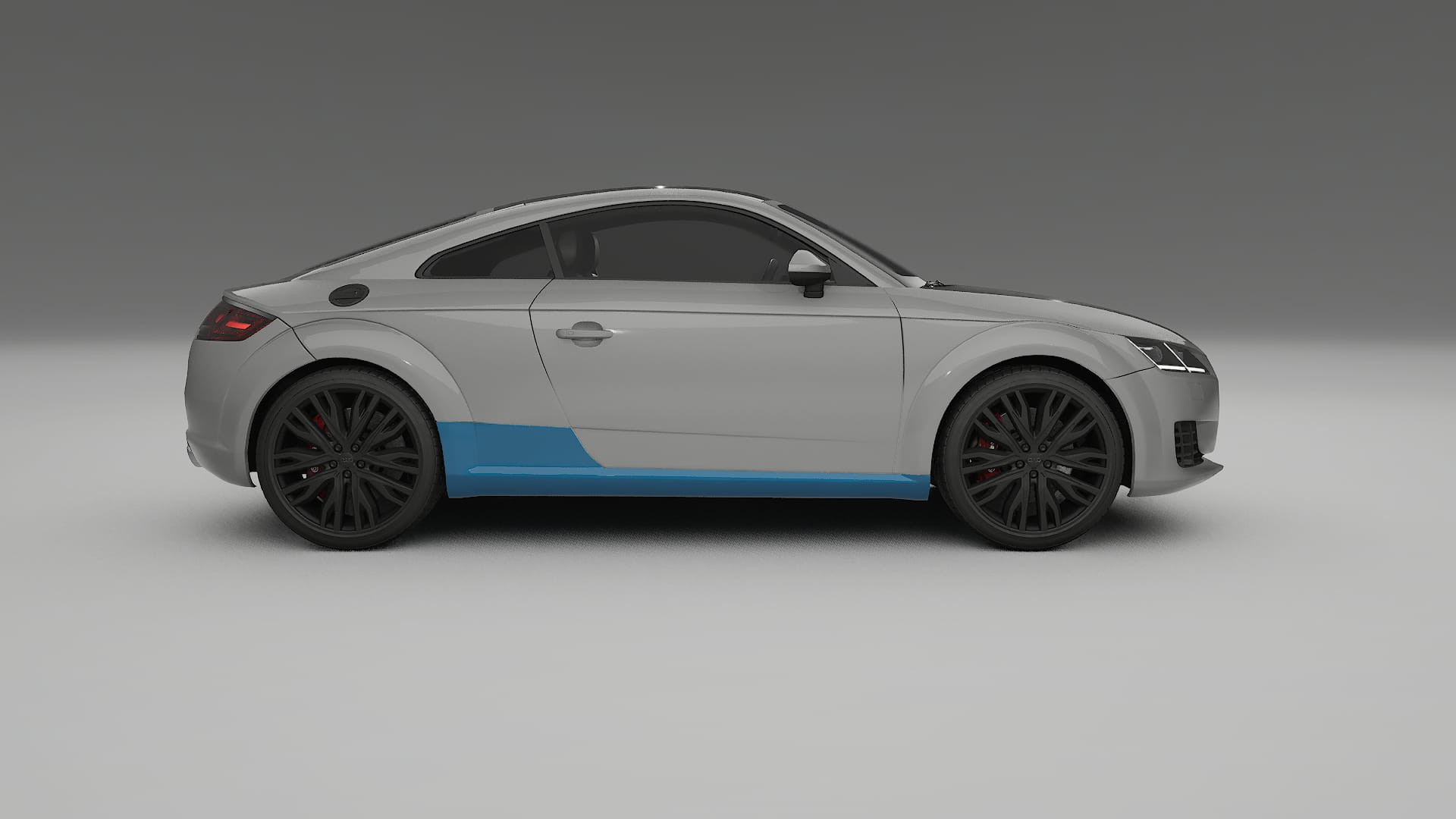 Pellicola Protettiva per Vernice Audi TT coupe 8S prefacelift | Kit Completo CrystalGuard PPF Trasparente Pretagliato