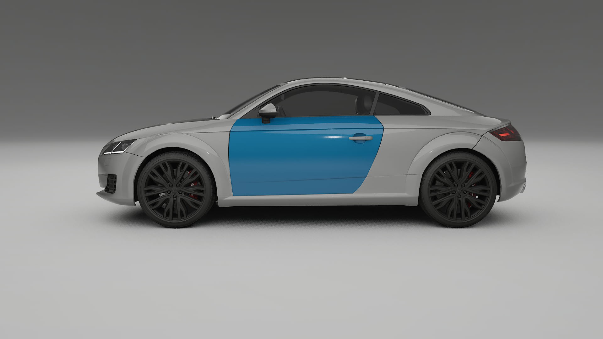 Pellicola Protettiva per Vernice Audi TT coupe 8S prefacelift | Kit Completo CrystalGuard PPF Trasparente Pretagliato