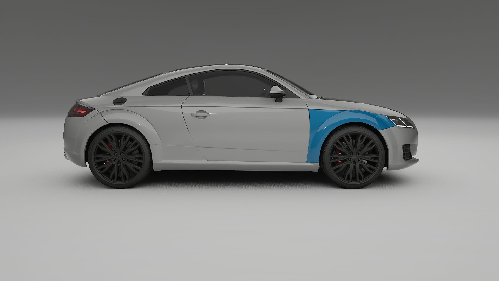 Pellicola Protettiva per Vernice Audi TT coupe 8S prefacelift | Kit Completo CrystalGuard PPF Trasparente Pretagliato