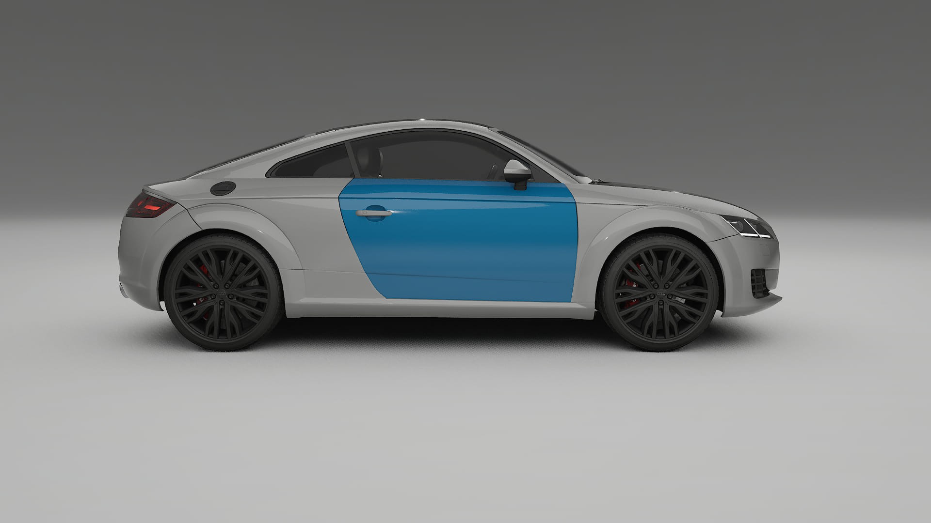 Pellicola Protettiva per Vernice Audi TT coupe 8S prefacelift | Kit Completo CrystalGuard PPF Trasparente Pretagliato