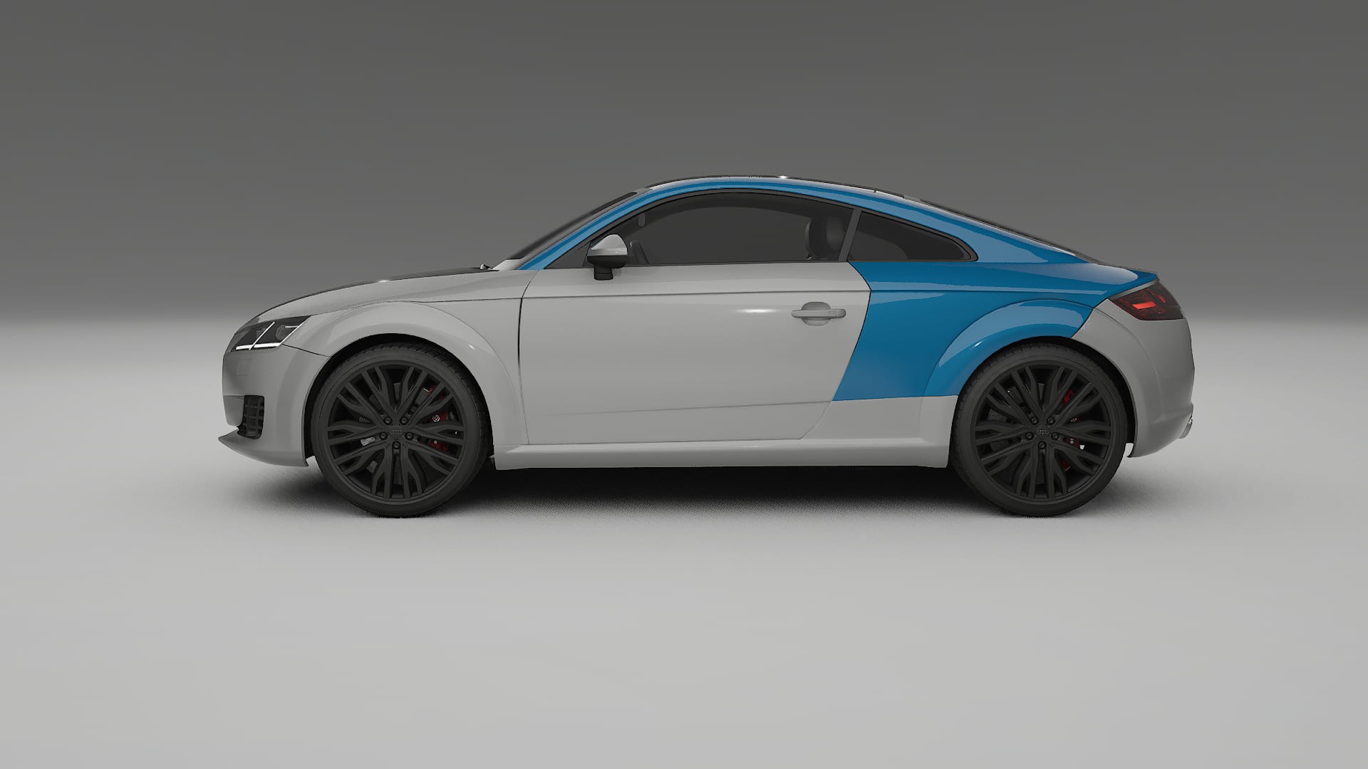 Pellicola Protettiva per Vernice Audi TT coupe 8S prefacelift | Kit Completo CrystalGuard PPF Trasparente Pretagliato