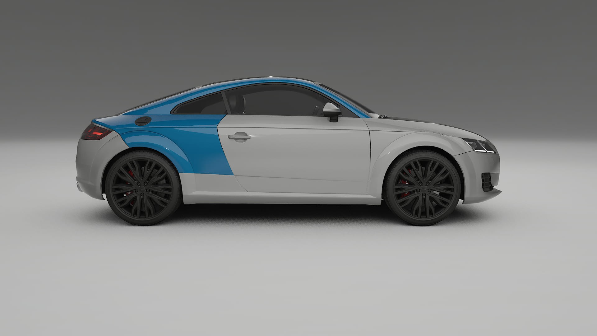 Pellicola Protettiva per Vernice Audi TT coupe 8S prefacelift | Kit Completo CrystalGuard PPF Trasparente Pretagliato