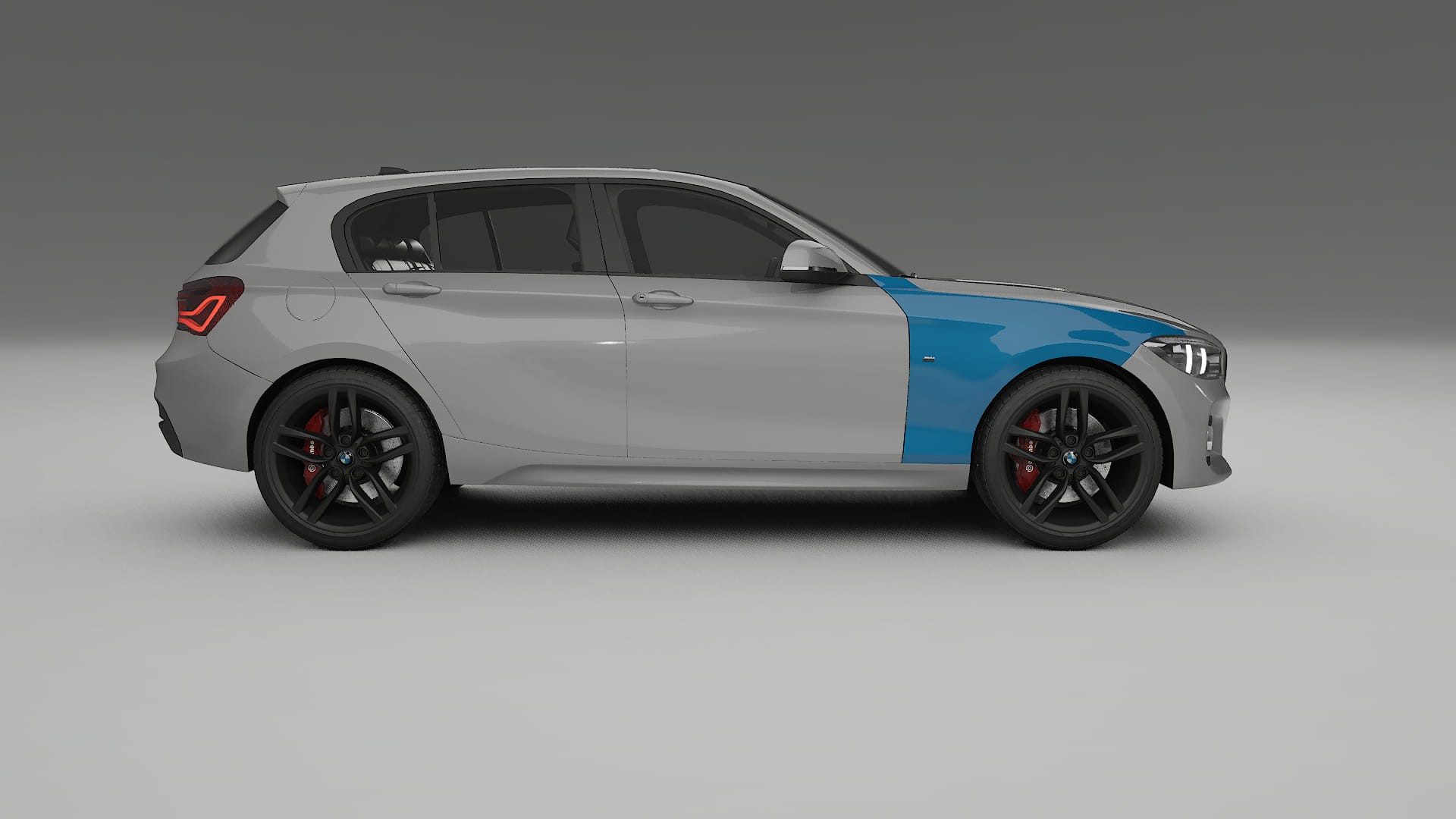 Pellicola Protettiva per Vernice BMW 1 F20 facelift | Kit Completo CrystalGuard PPF Trasparente Pretagliato