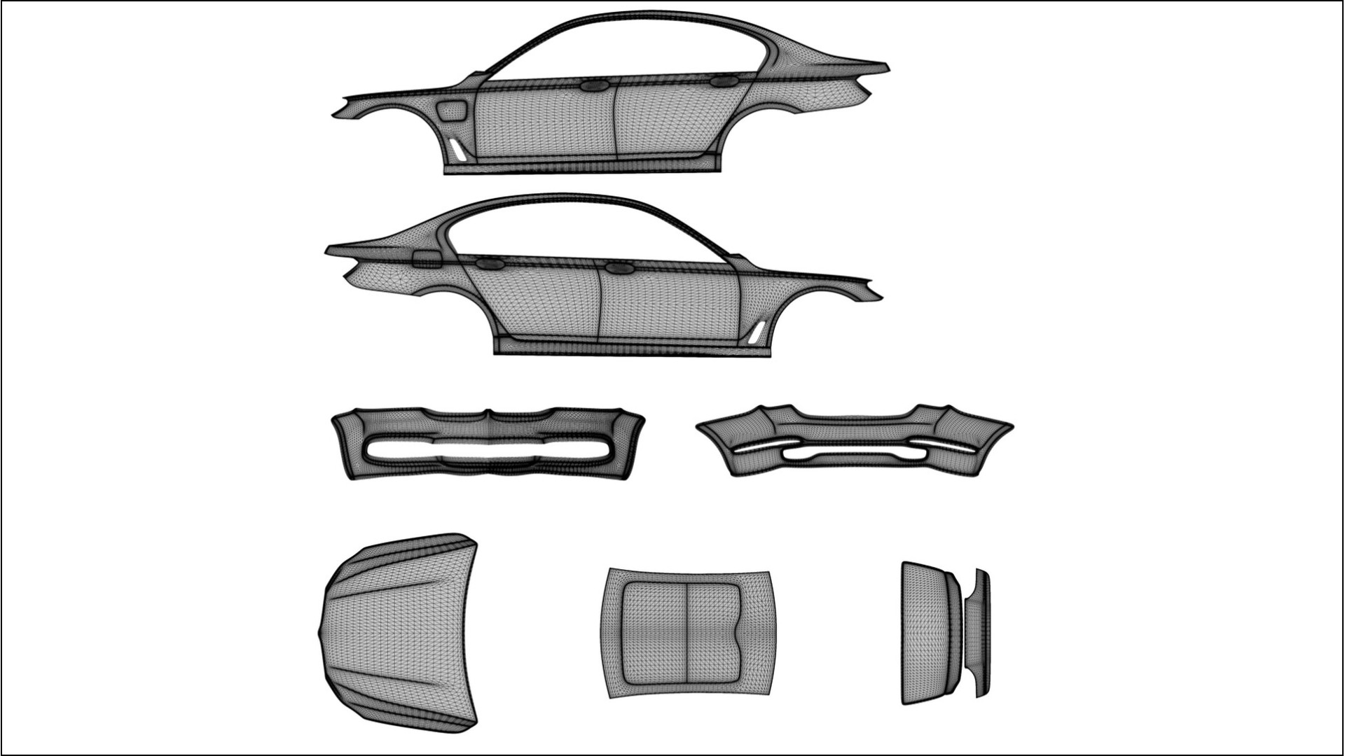 Pellicola Protettiva per Vernice BMW 7 G11 G12 facelift | Kit Completo CrystalGuard PPF Trasparente Pretagliato