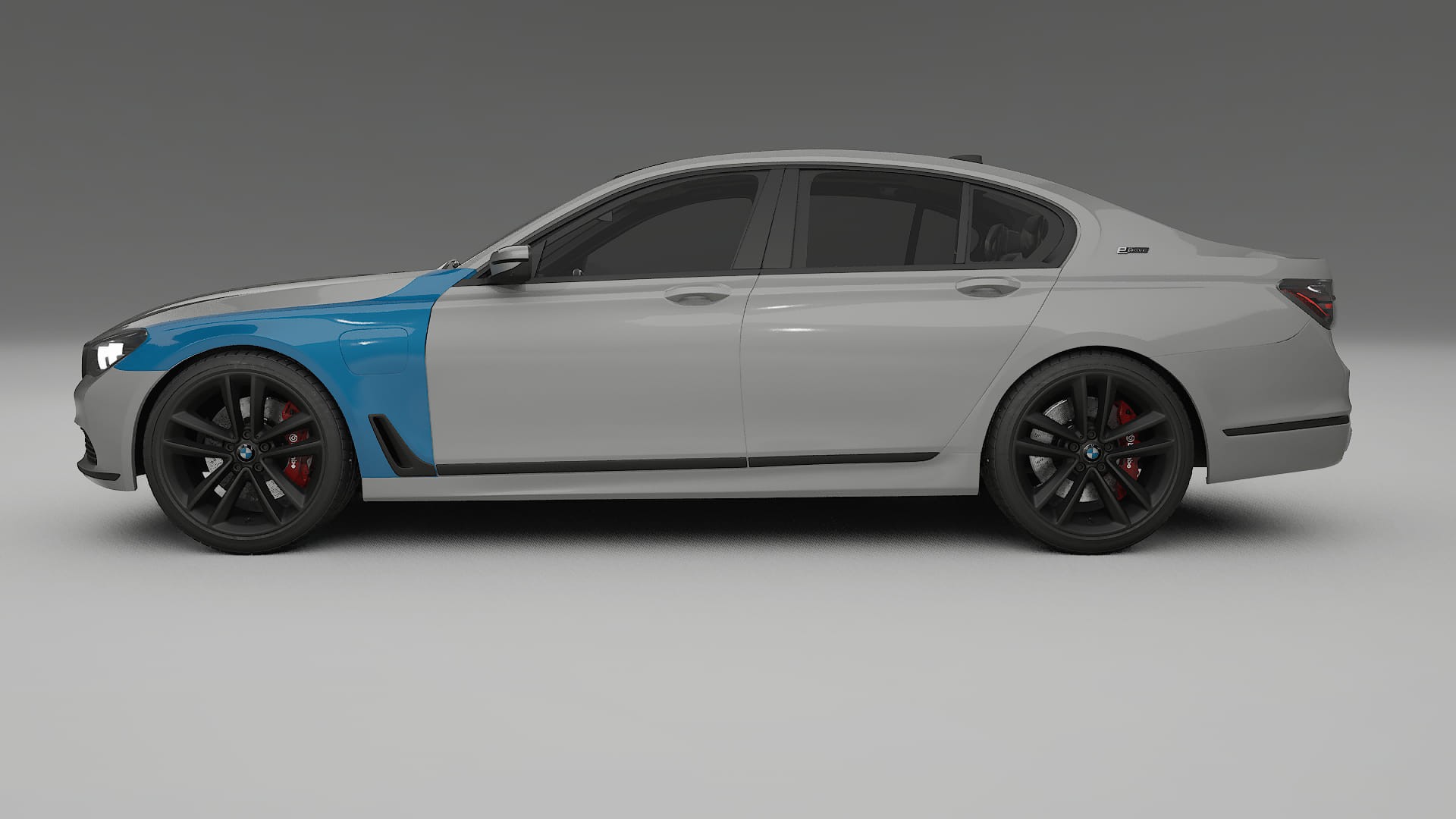 Pellicola Protettiva per Vernice BMW 7 G11 G12 facelift | Kit Completo CrystalGuard PPF Trasparente Pretagliato