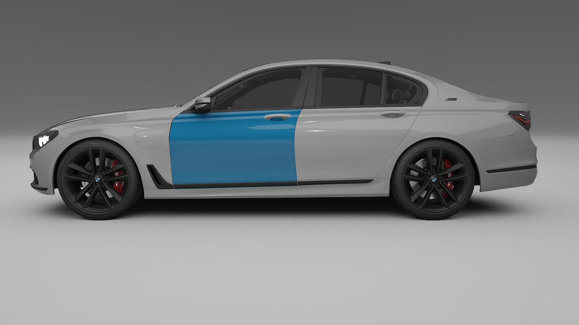 Pellicola Protettiva per Vernice BMW 7 G11 G12 facelift | Kit Completo CrystalGuard PPF Trasparente Pretagliato