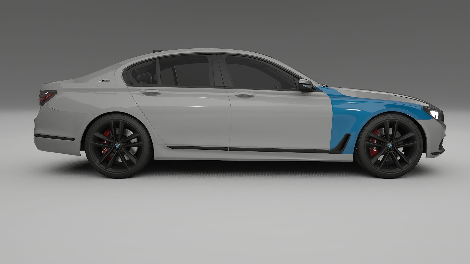 Pellicola Protettiva per Vernice BMW 7 G11 G12 facelift | Kit Completo CrystalGuard PPF Trasparente Pretagliato