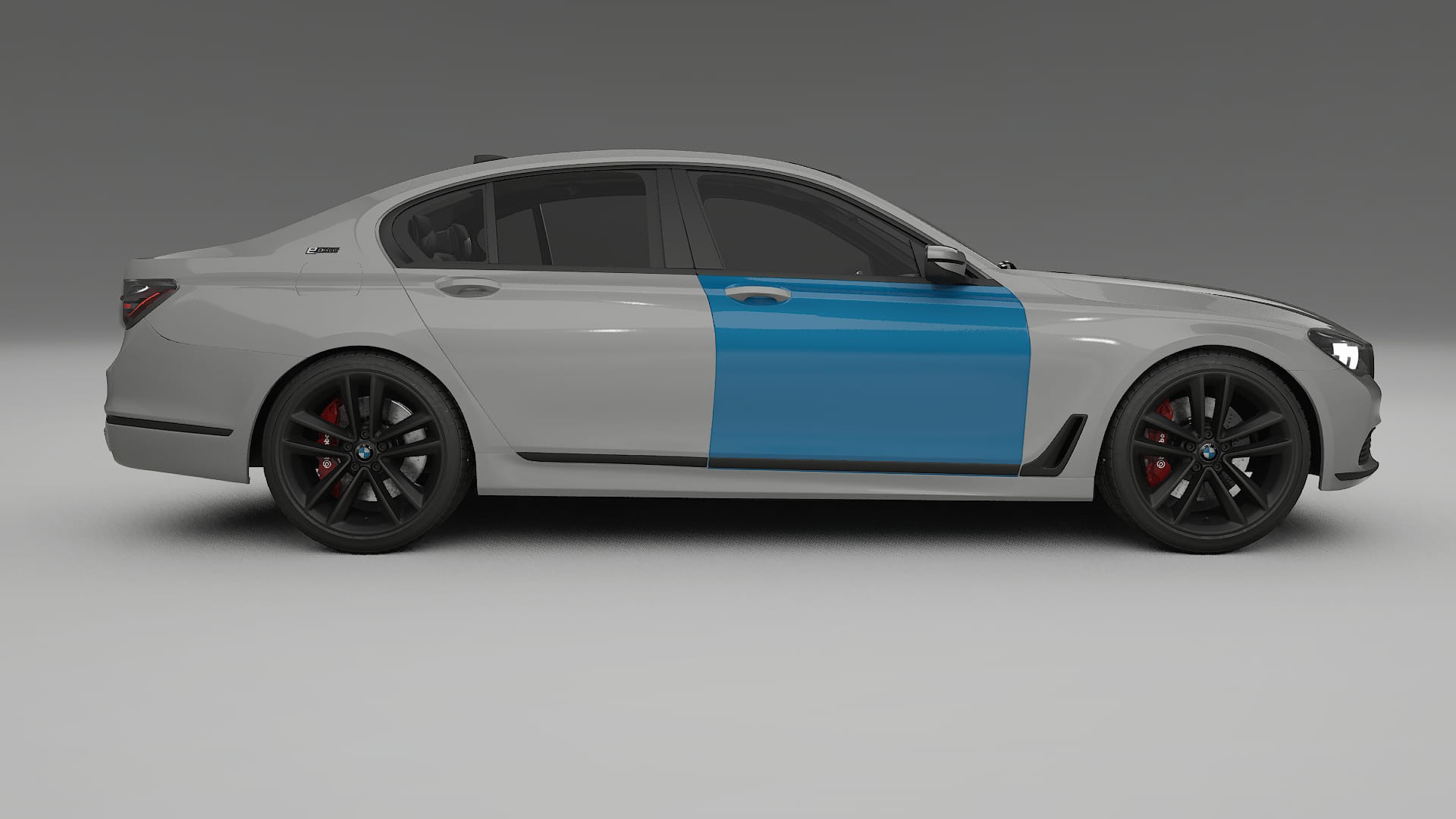 Pellicola Protettiva per Vernice BMW 7 G11 G12 facelift | Kit Completo CrystalGuard PPF Trasparente Pretagliato