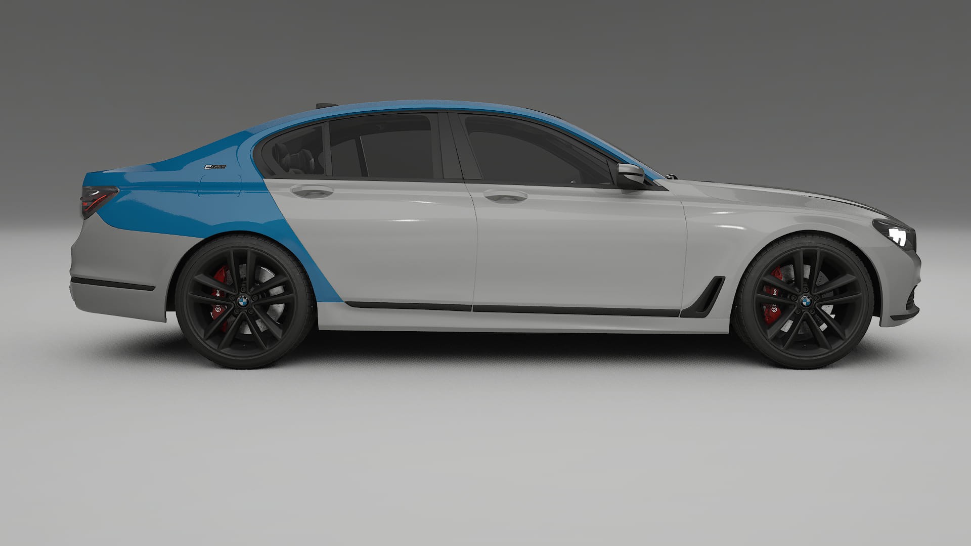 Pellicola Protettiva per Vernice BMW 7 G11 G12 facelift | Kit Completo CrystalGuard PPF Trasparente Pretagliato