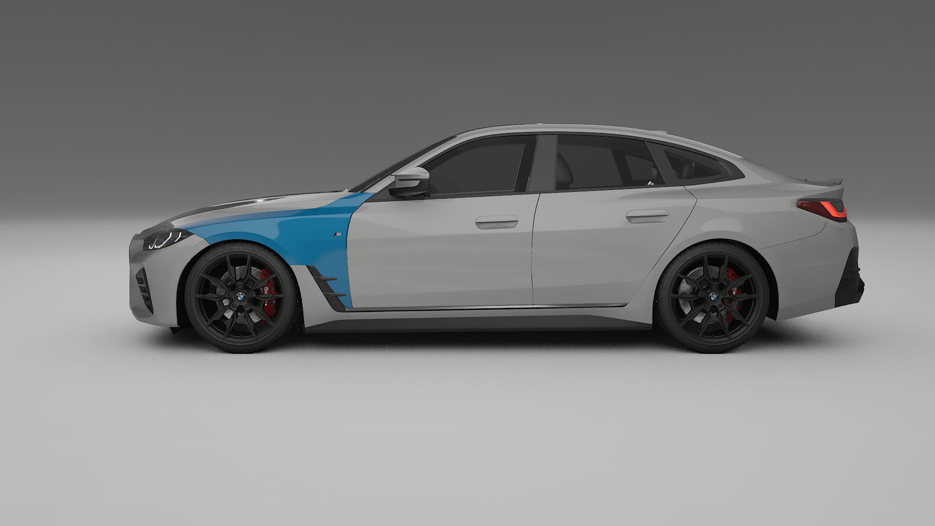 Pellicola Protettiva per Vernice BMW I4 G26 M-Package | Kit Completo CrystalGuard PPF Trasparente Pretagliato